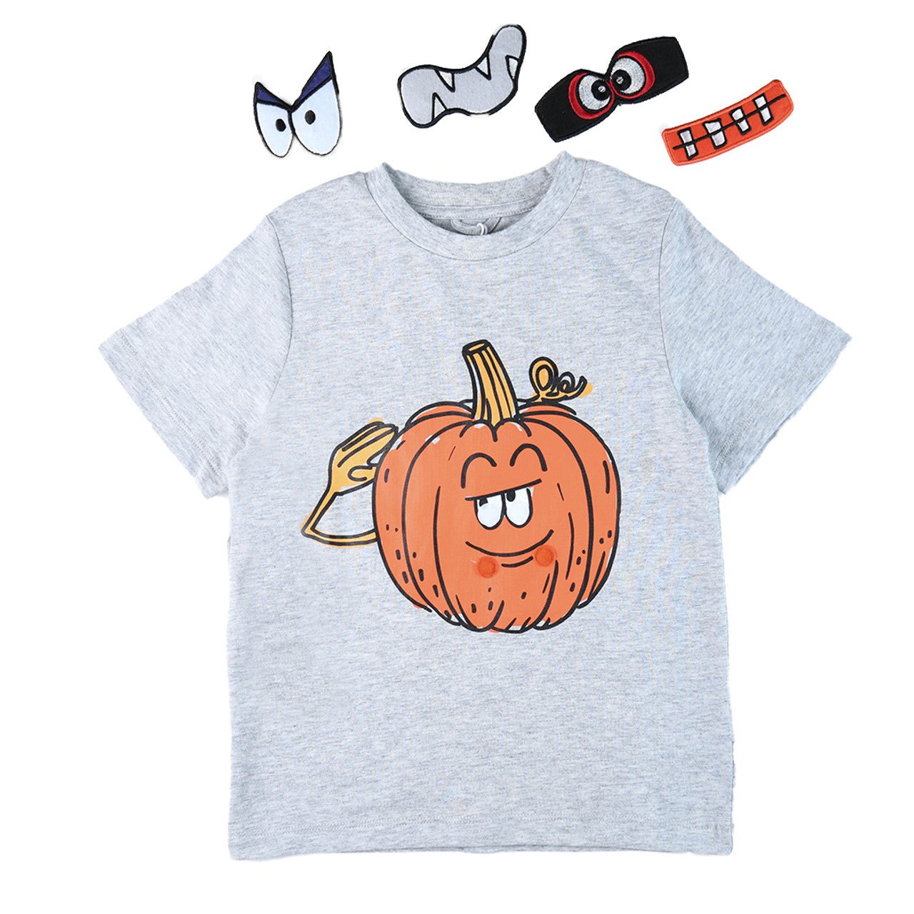 Stella McCartneyPumpkin T-shirt with Badges3664161058996SAVANNA