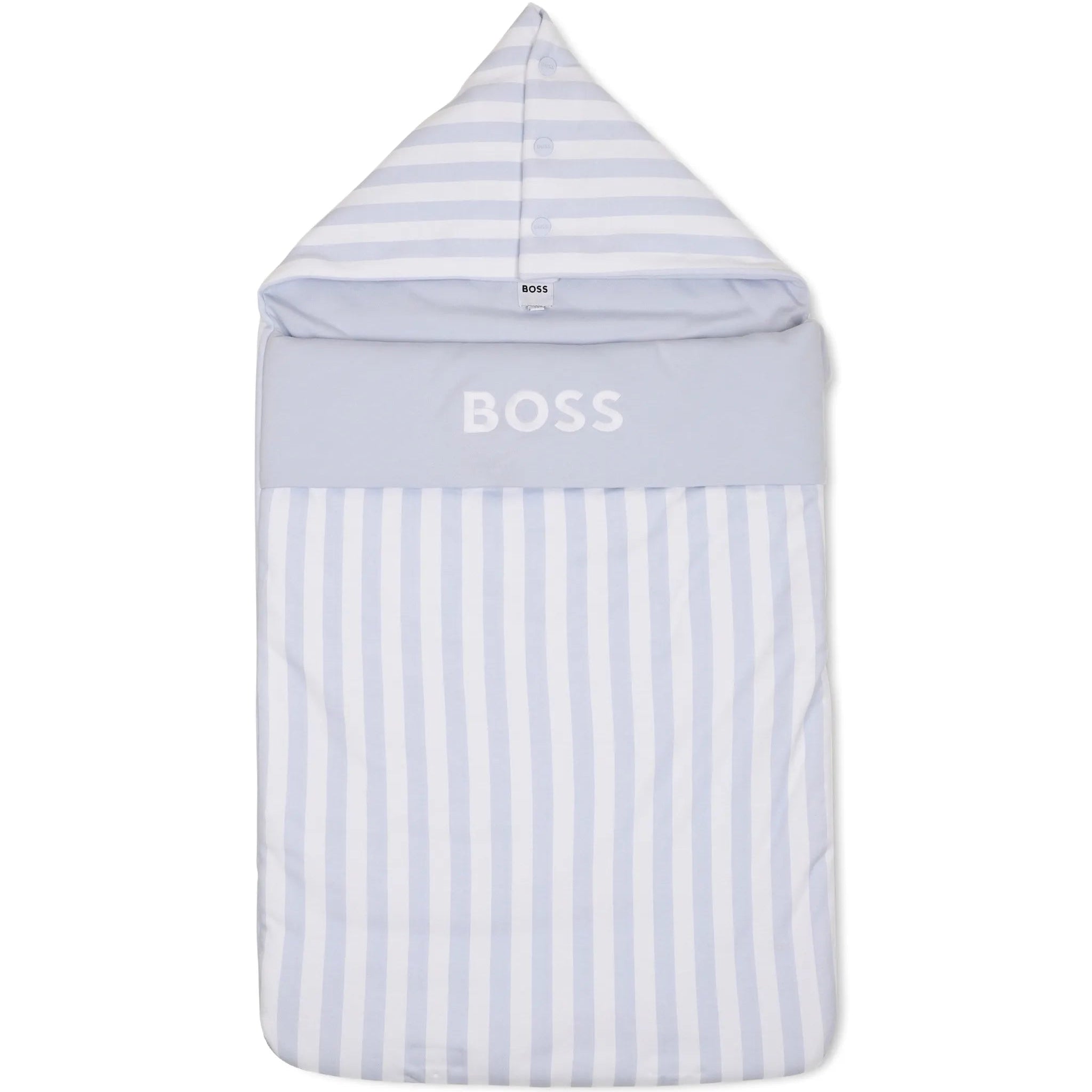 Embroidered Striped Sleeping Bag
