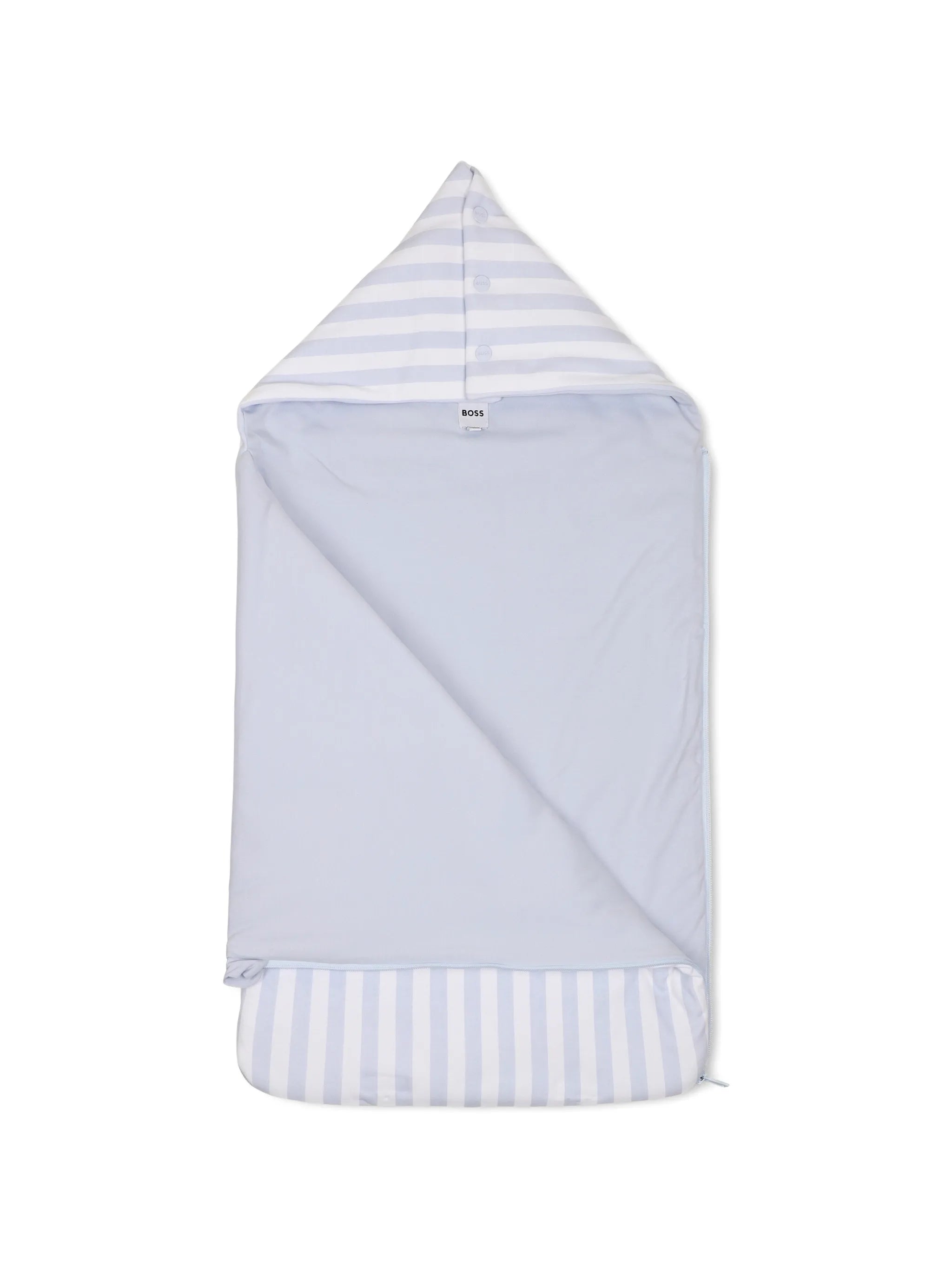 Embroidered Striped Sleeping Bag
