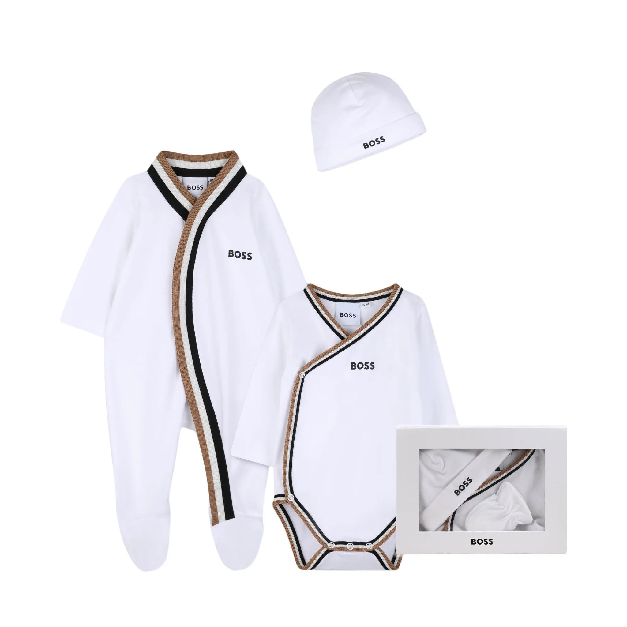 Striped Babygrow Set