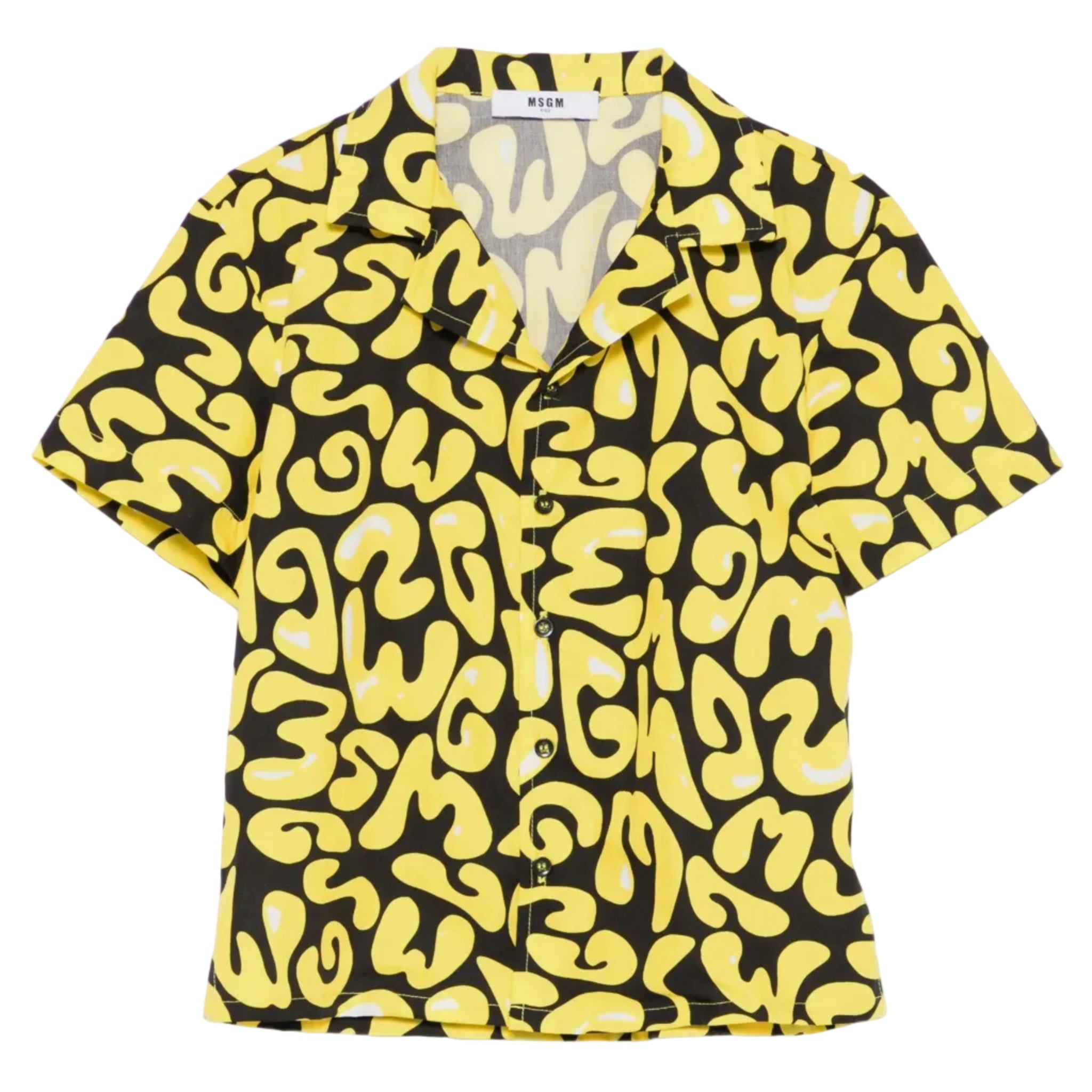 Poplin Printed Logo Shirt
