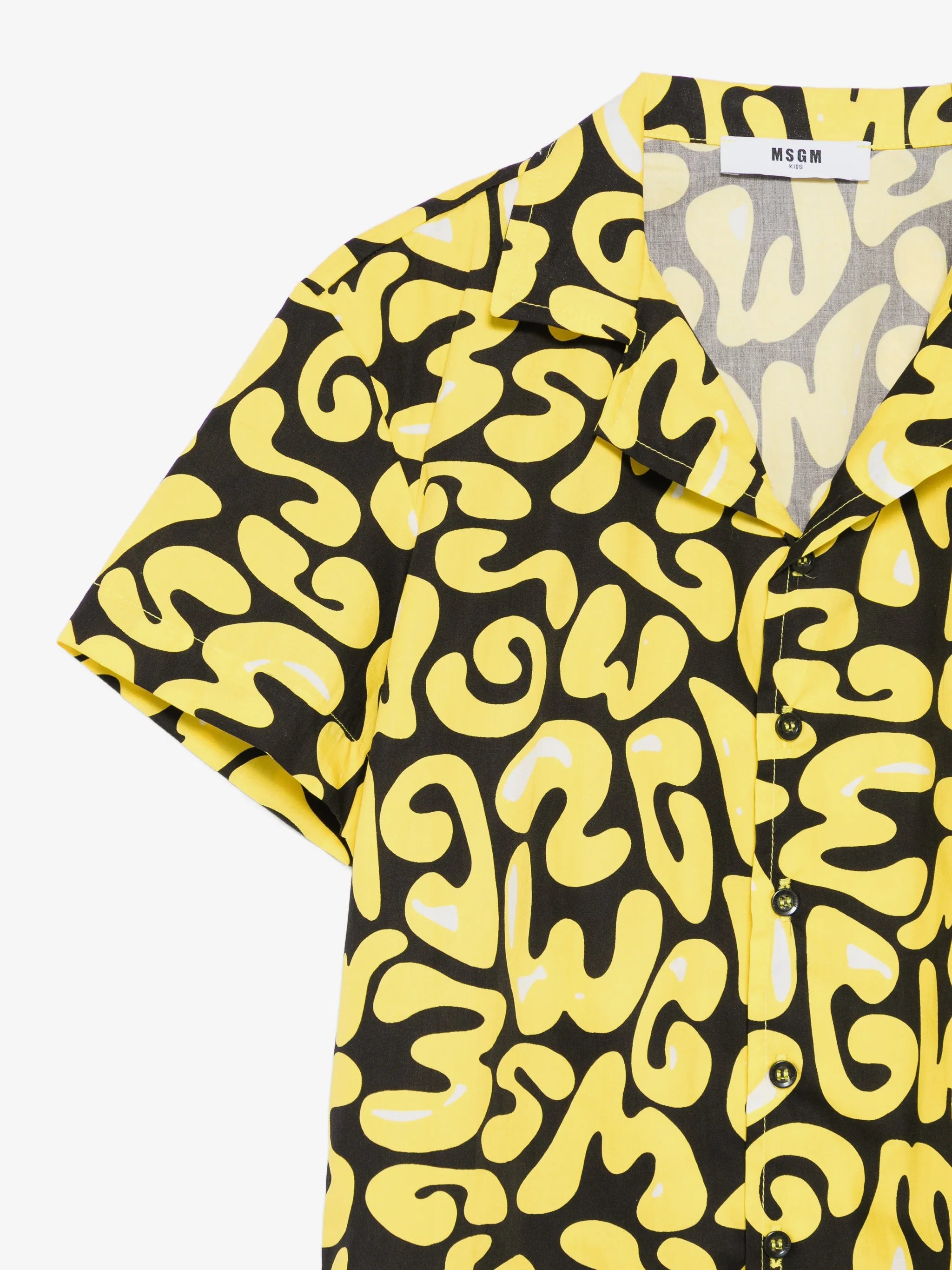 Poplin Printed Logo Shirt