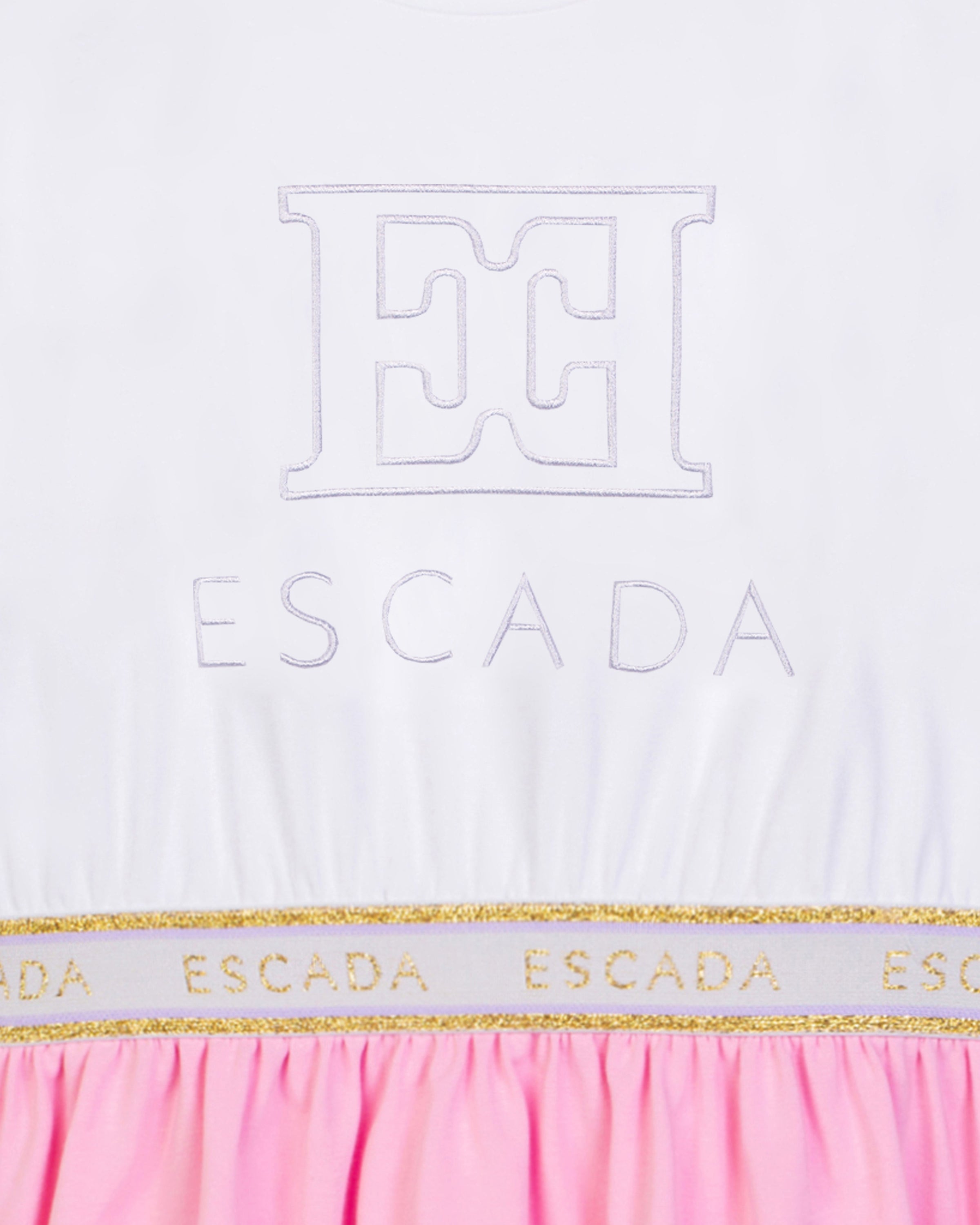 Belted Logo Dress