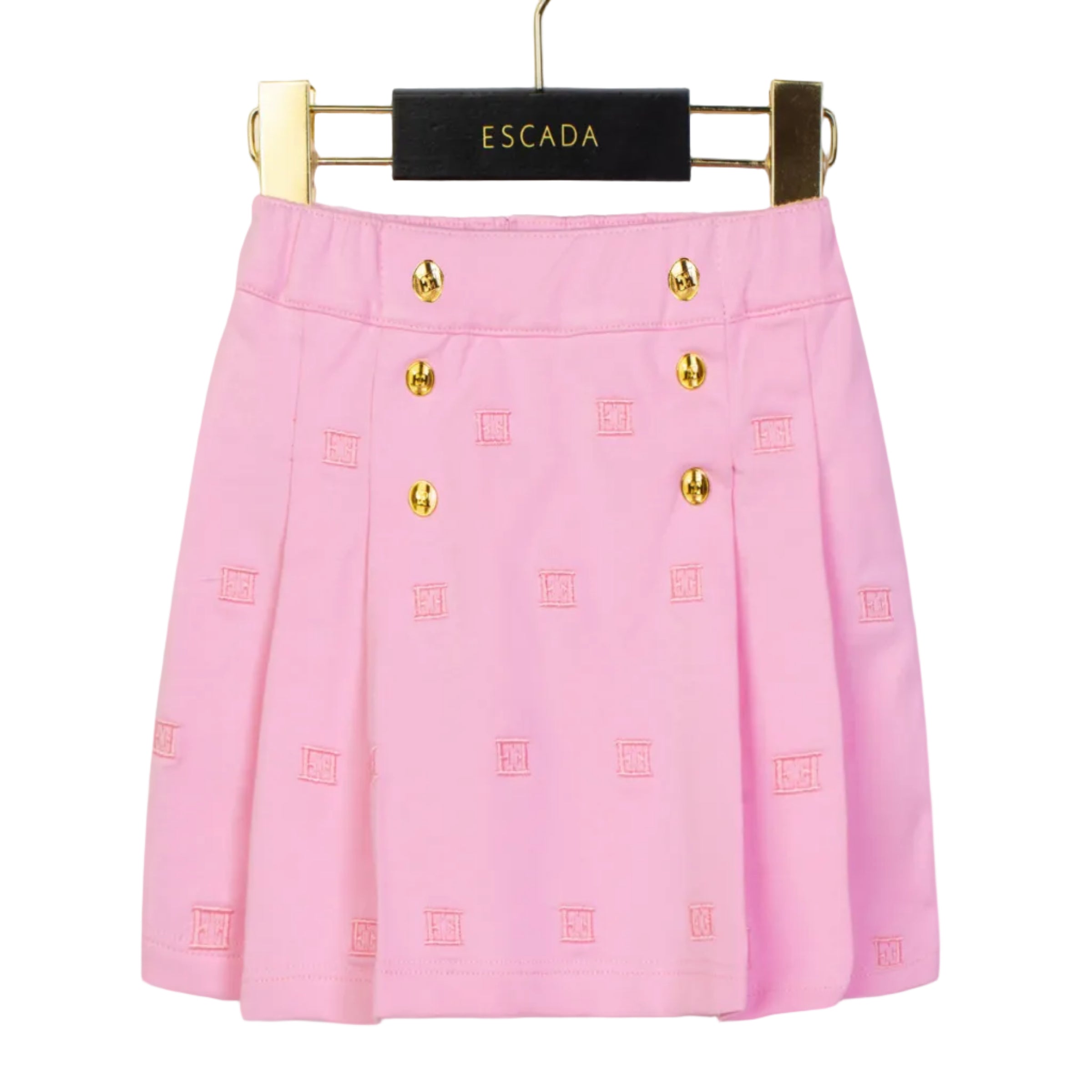 Buttoned Midi Skirt