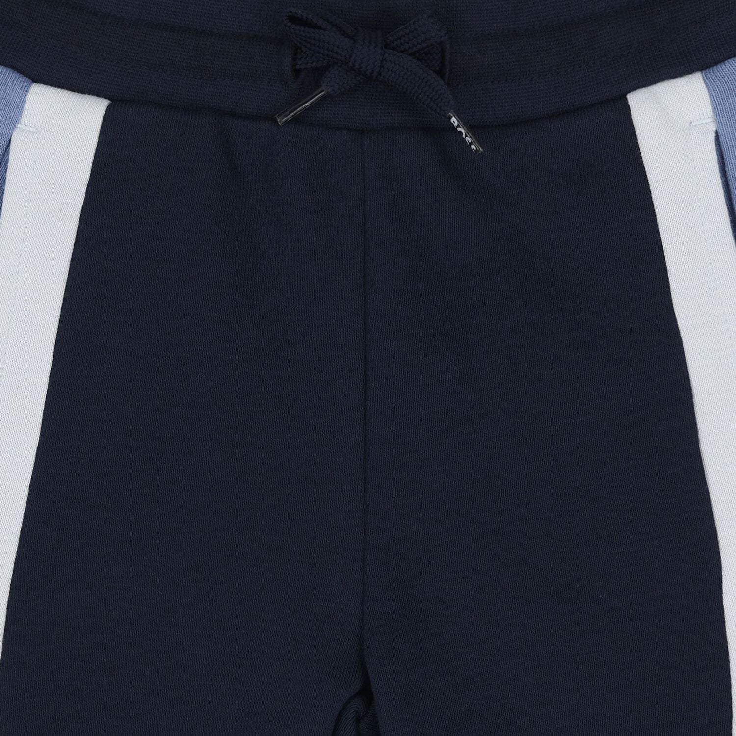Logo Striped Shorts