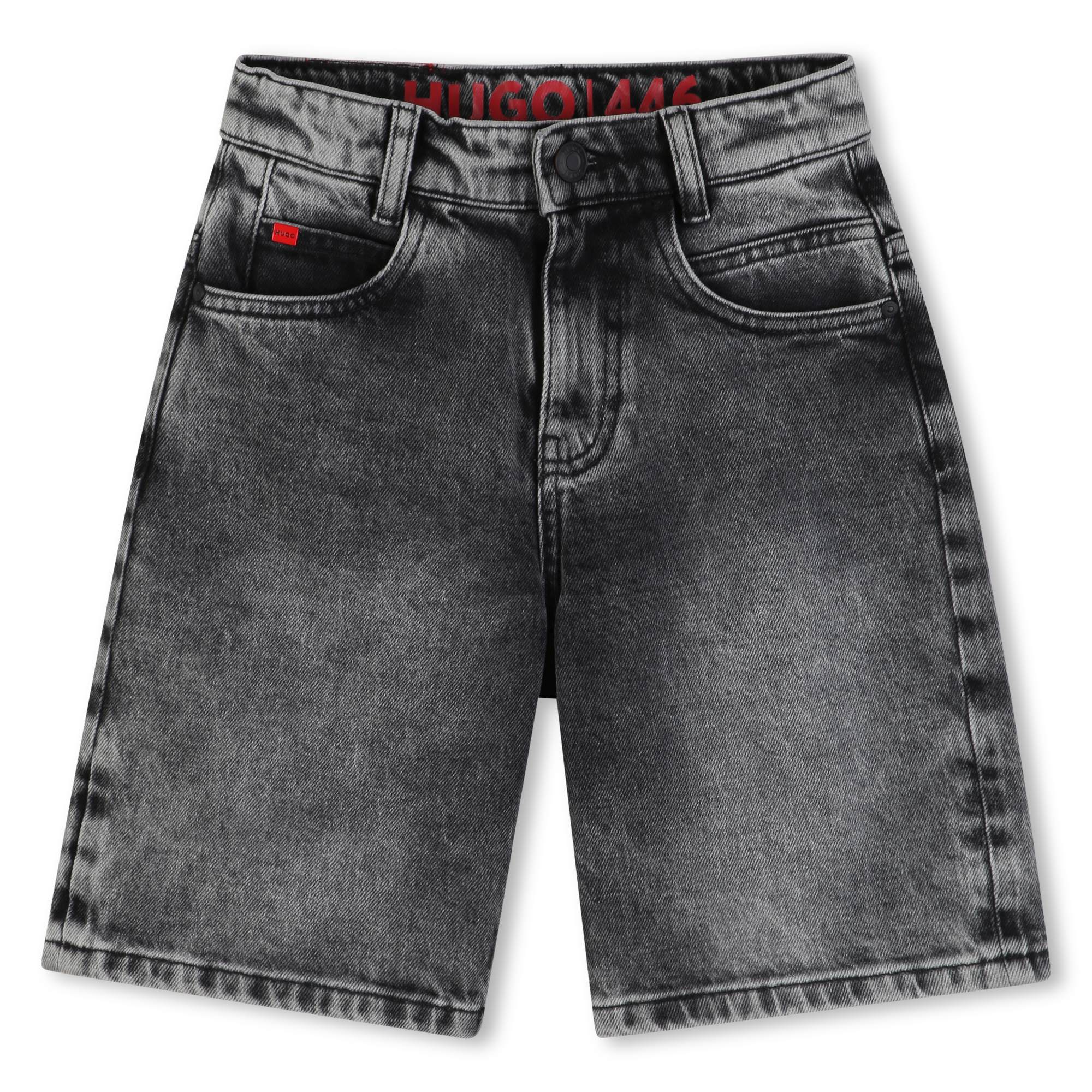 Pocket Denim Shorts