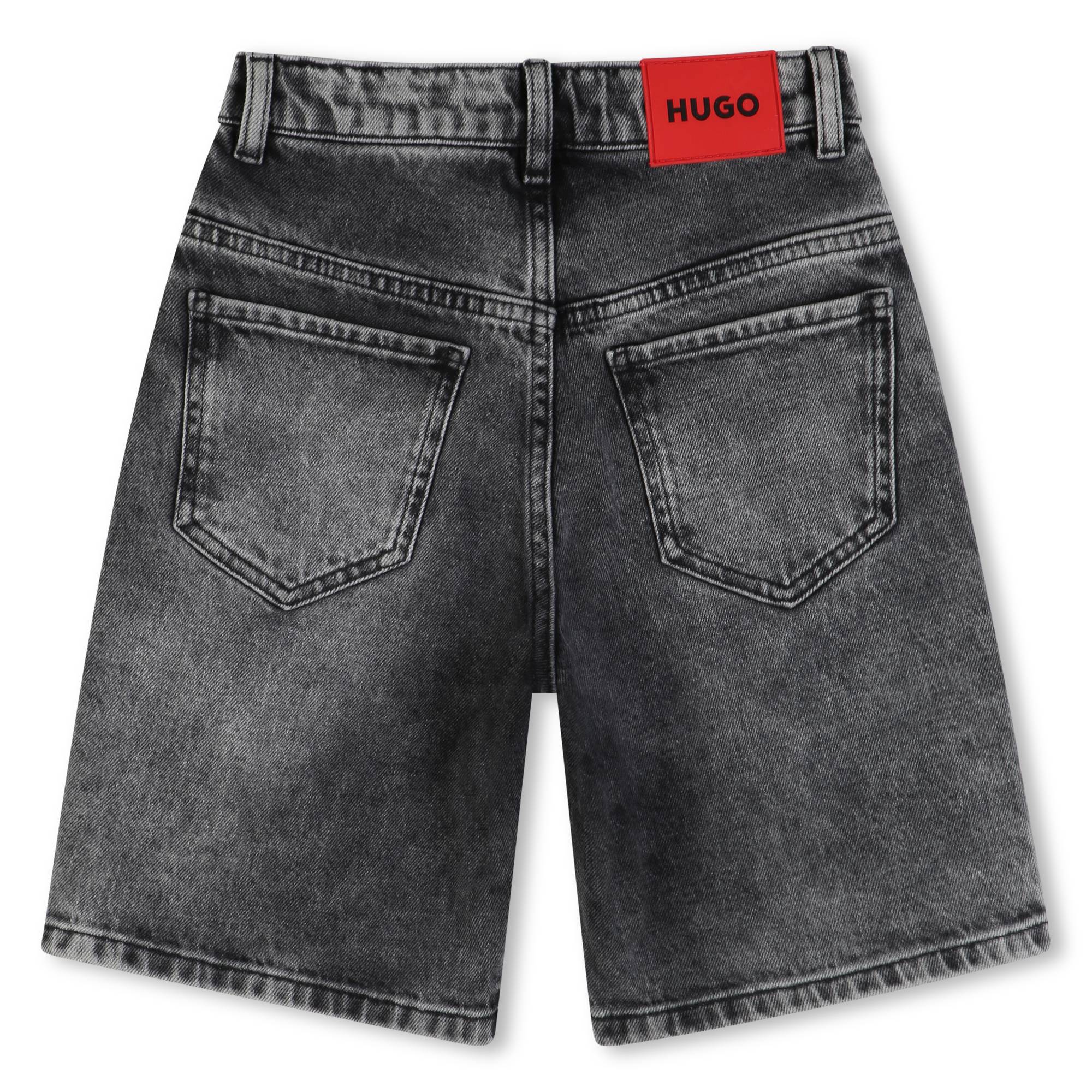 Pocket Denim Shorts