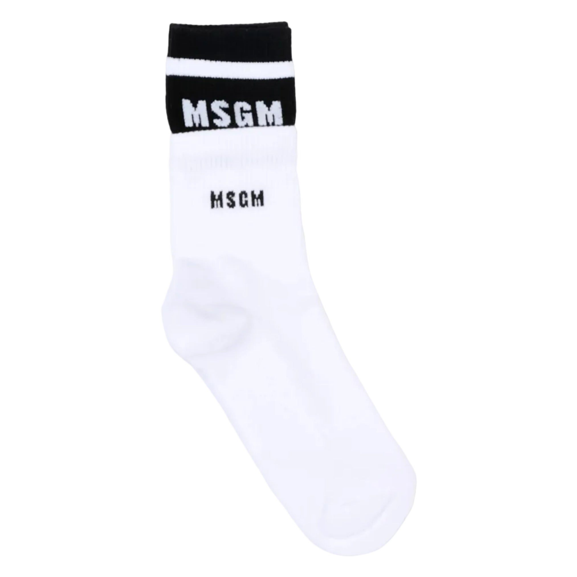 Logo Striped Socks