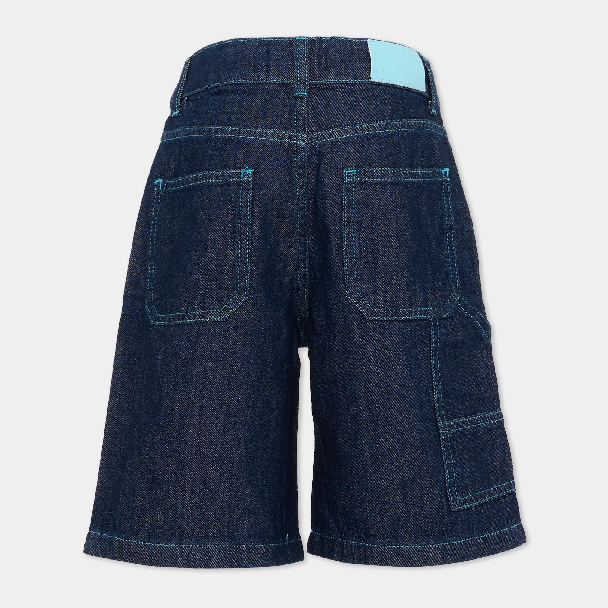 Denim Bermuda Shorts