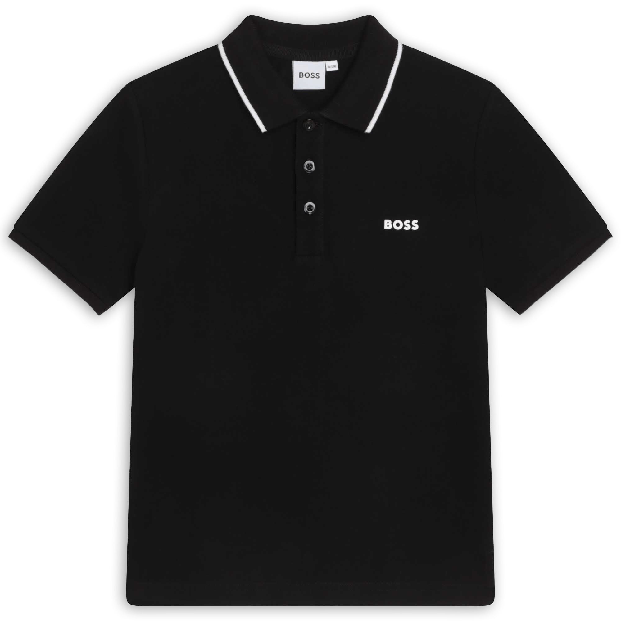 Logo Tipped Polo Shirt