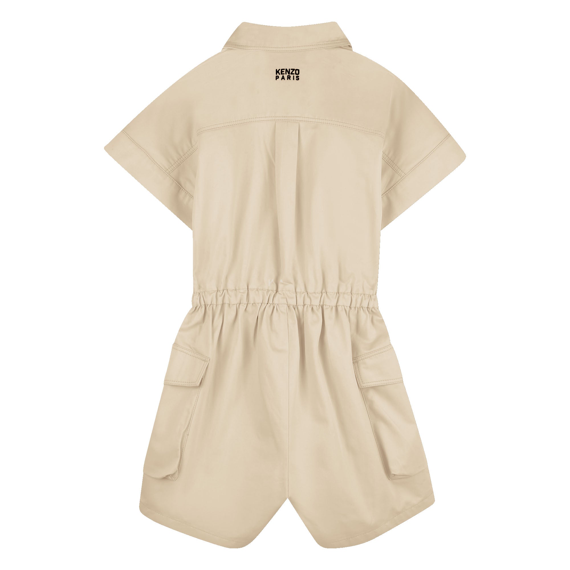 Elephant Logo Patch Playsuit