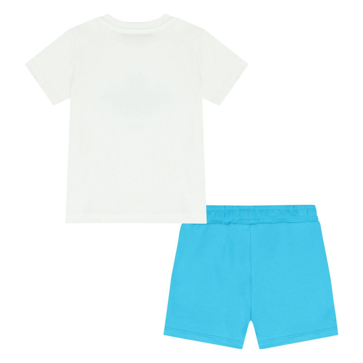 Logo Print Shorts Set