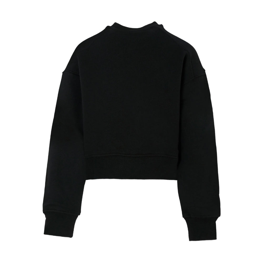 Leopard Print Logo Sweatshirt