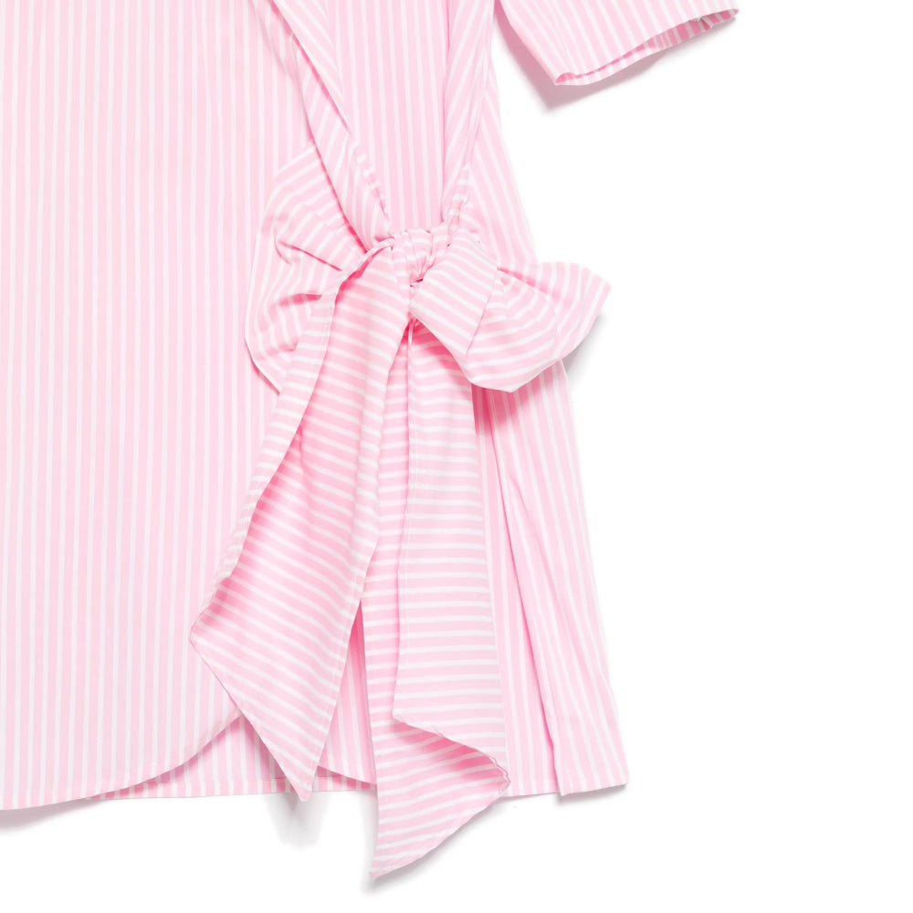 Poplin Striped Dress