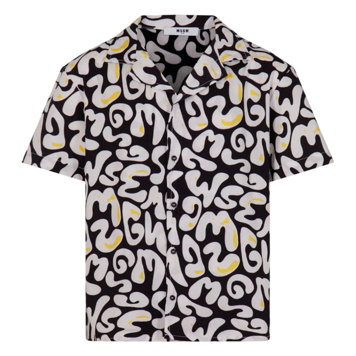 Poplin Printed Logo Shirt