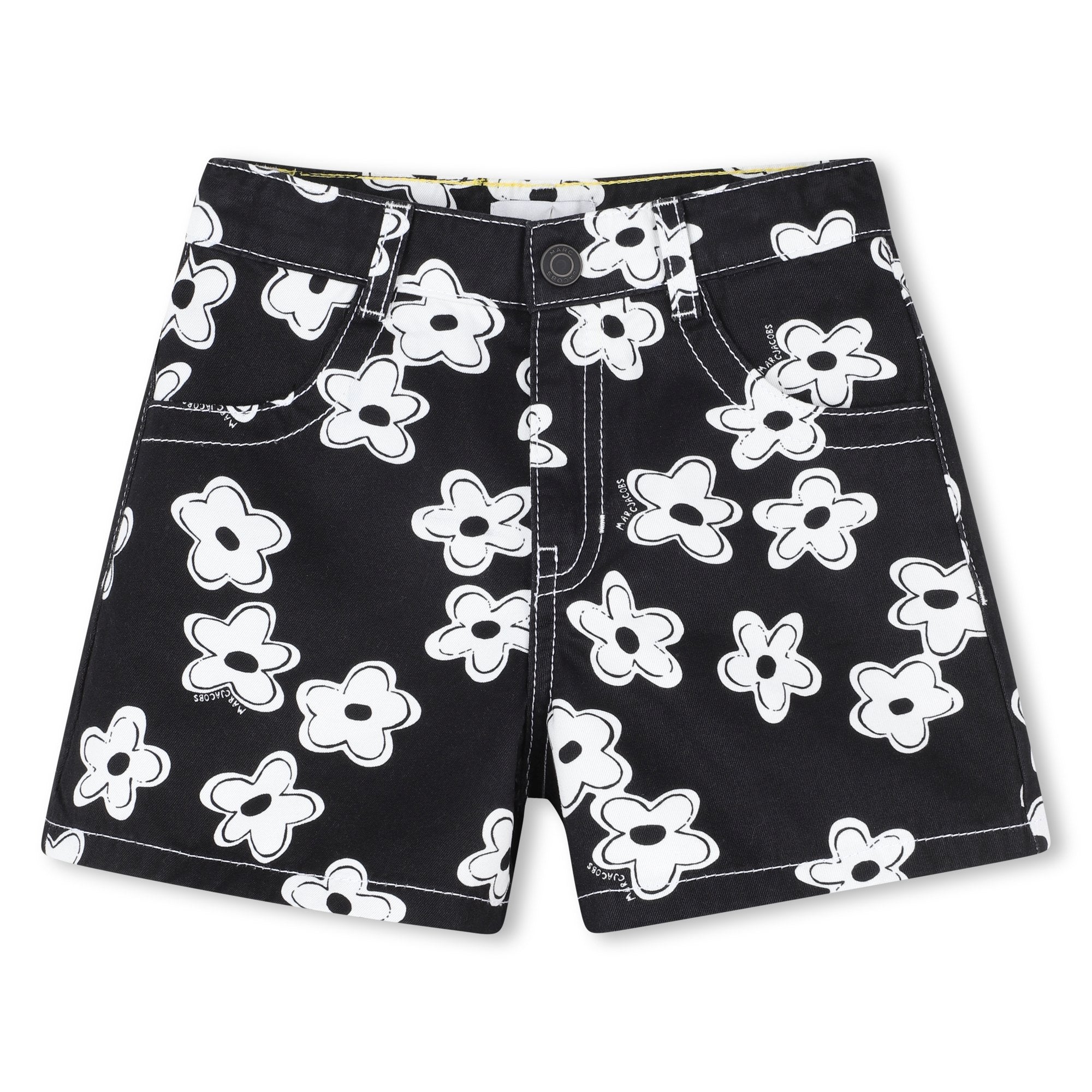 Daisy Print Shorts