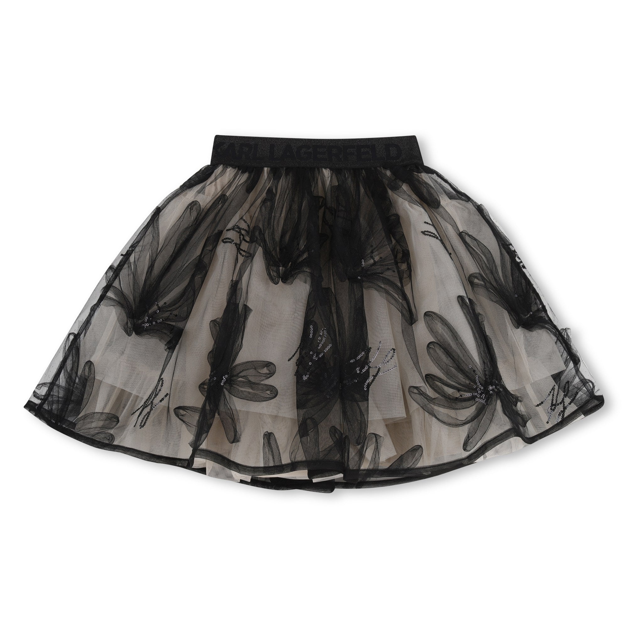 Floral Tulle Skirt