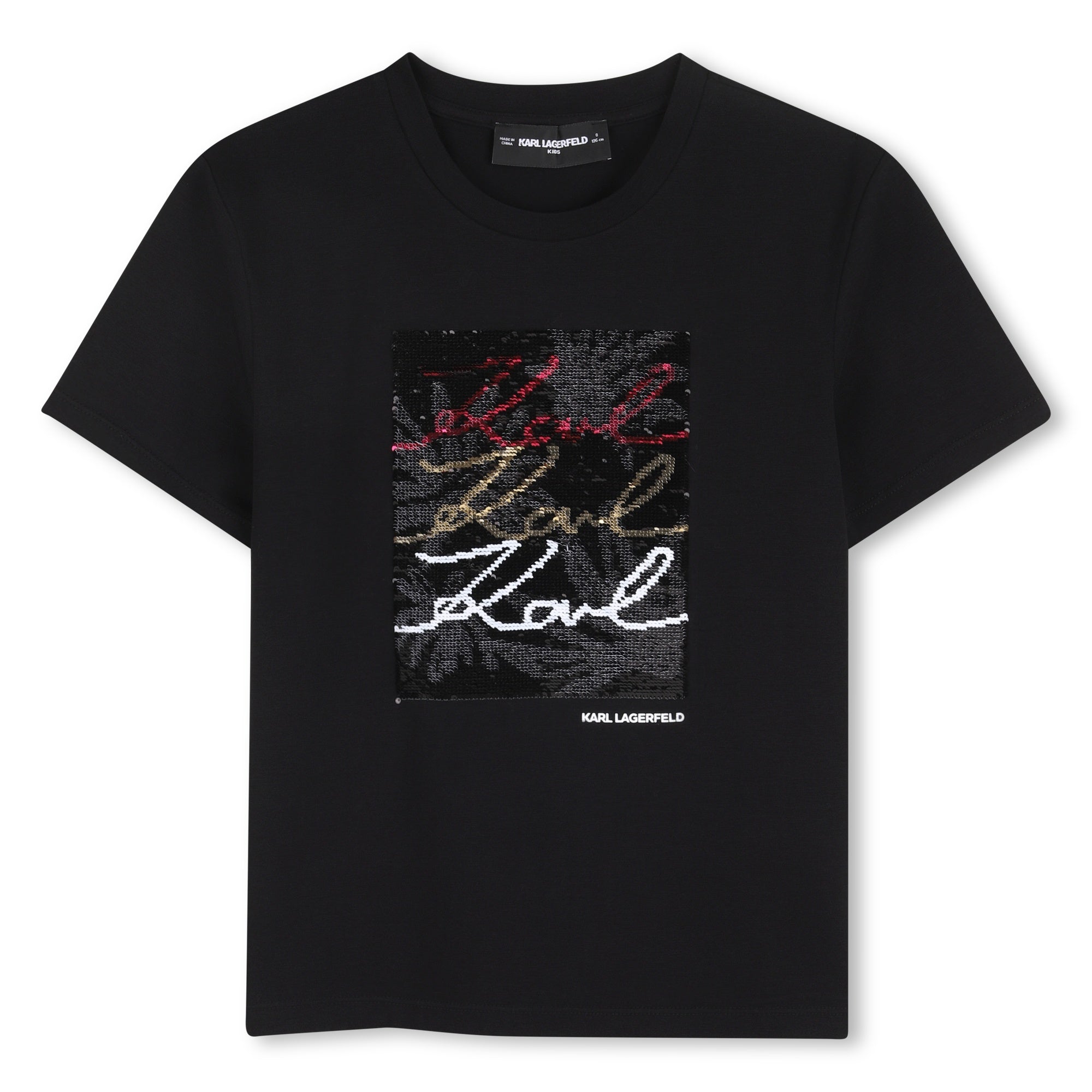 Reversible Sequin Choupette T-Shirt