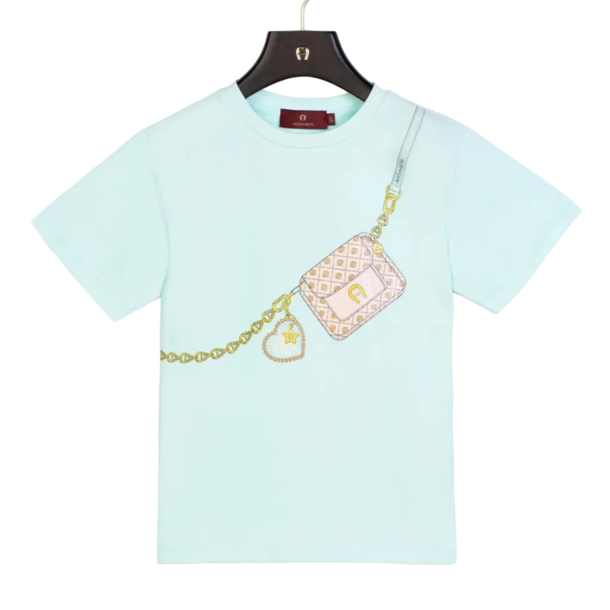 AIGNERChain Wallet Print T-Shirt4062176861621SAVANNA