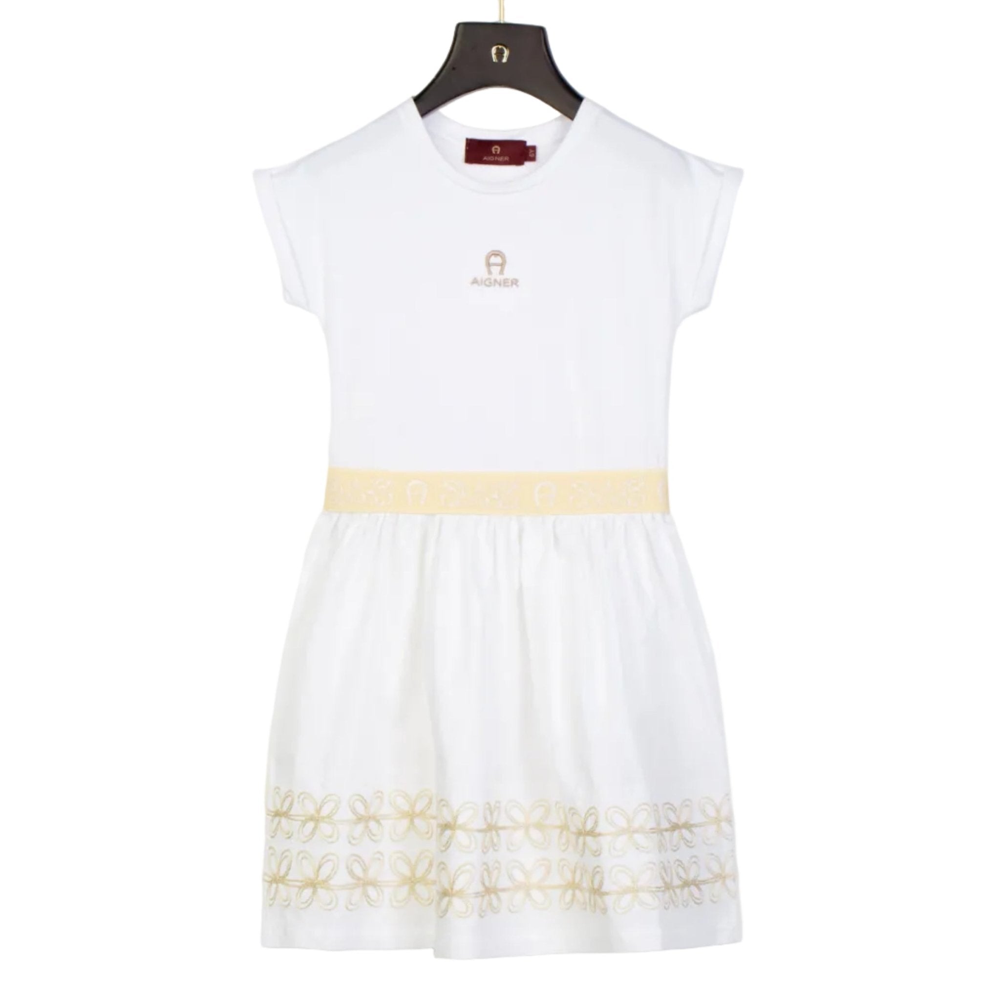 AIGNERFlower Border Logo Dress4062176870661SAVANNA