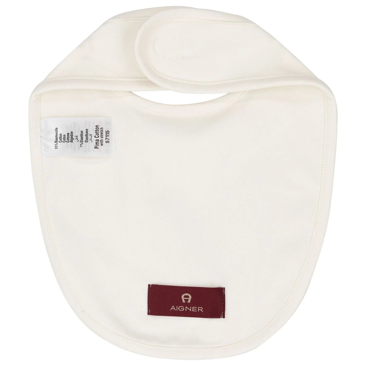 AIGNERGold Logo Baby Bib4062176821373SAVANNA