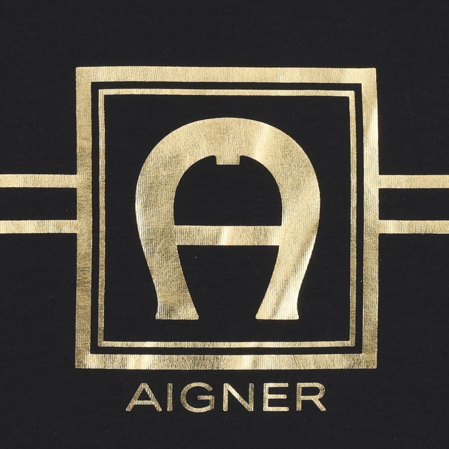 AIGNERGold Logo T-Shirt4062176848349SAVANNA