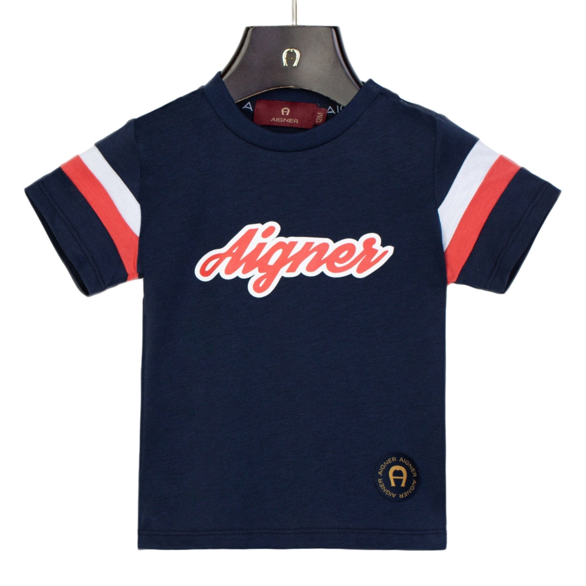 AIGNERGraphic Logo T-shirt4062176778493SAVANNA