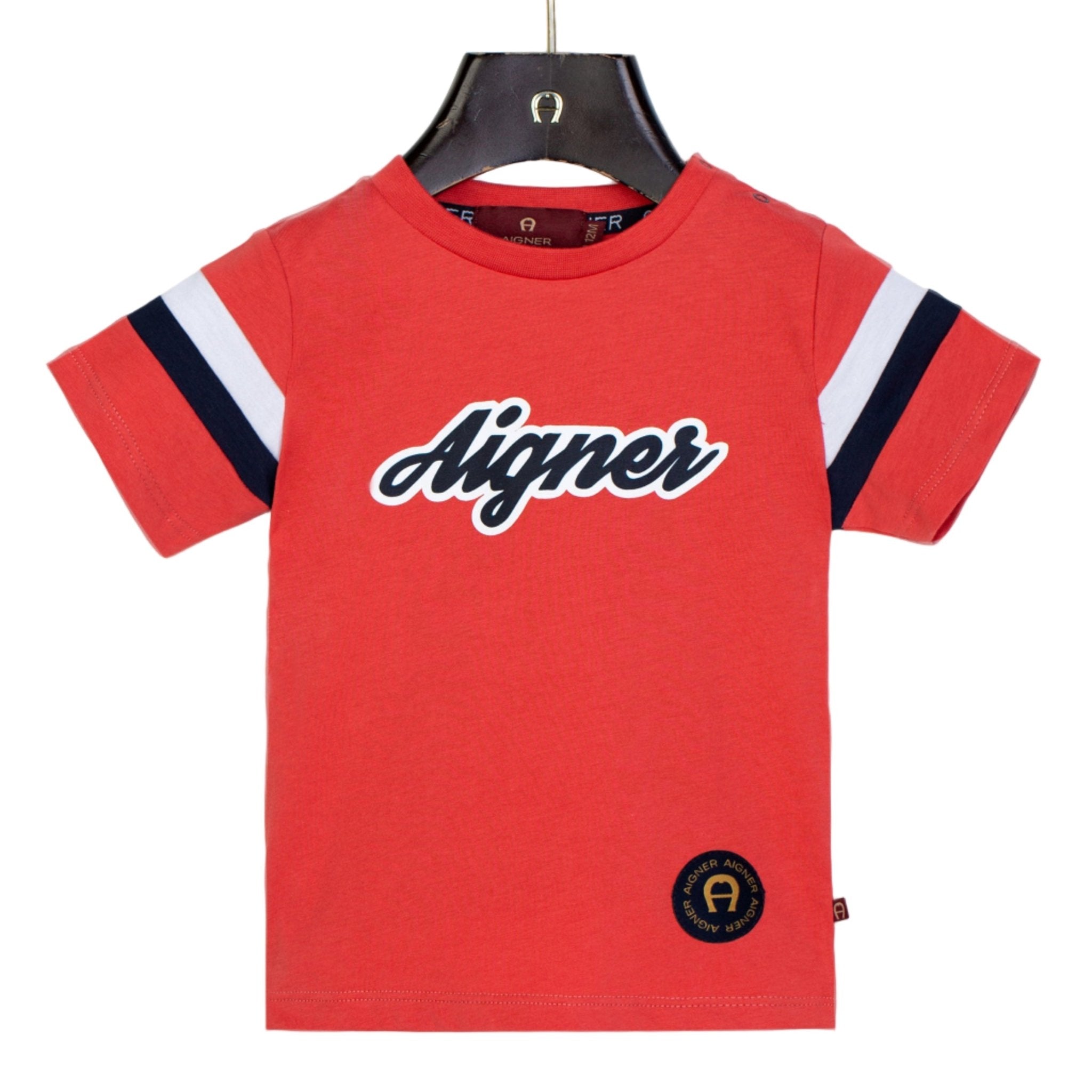 AIGNERGraphic Logo T-shirt4062176778547SAVANNA