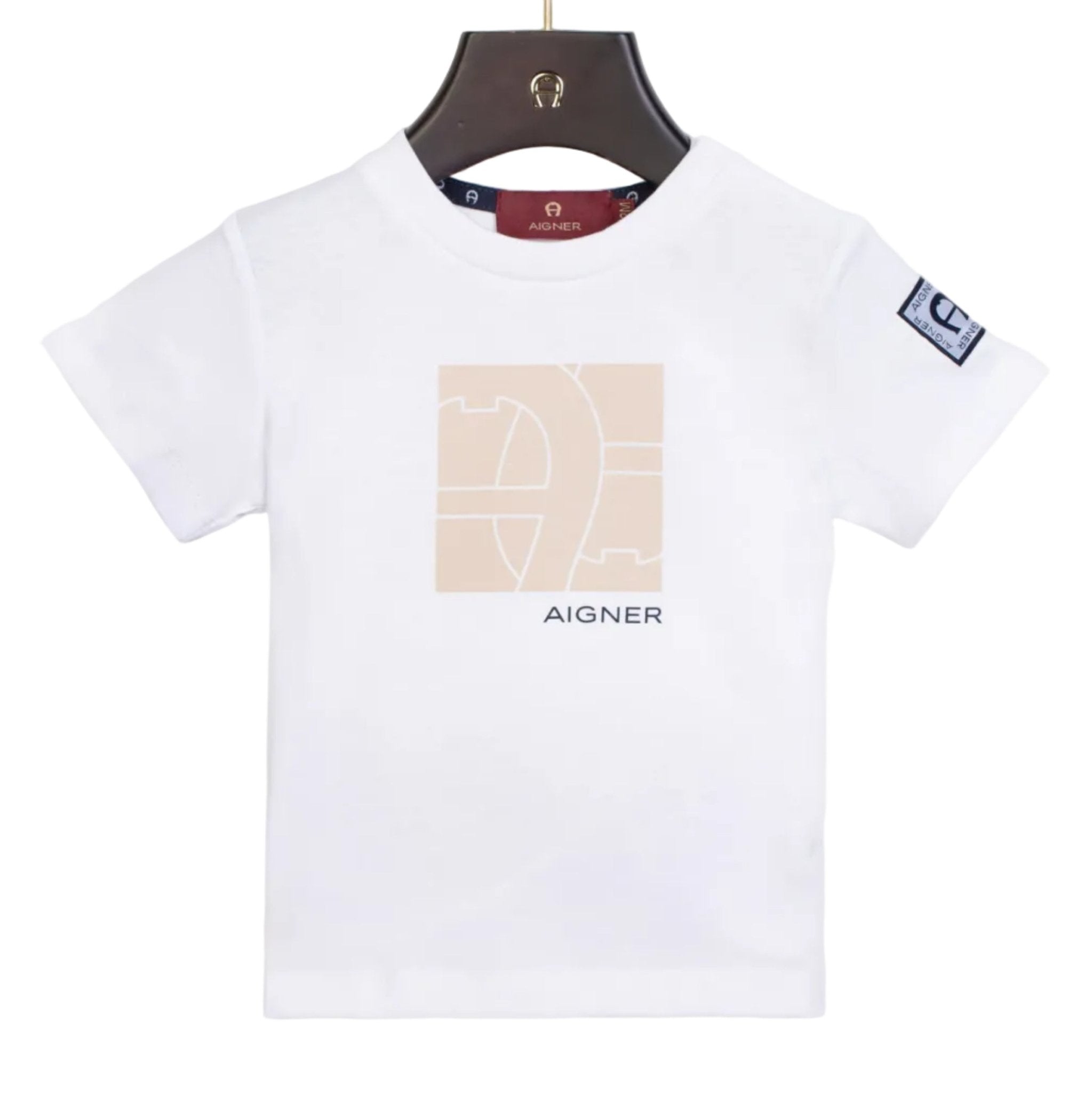 AIGNERGraphic Logo T-shirt4062176875413SAVANNA