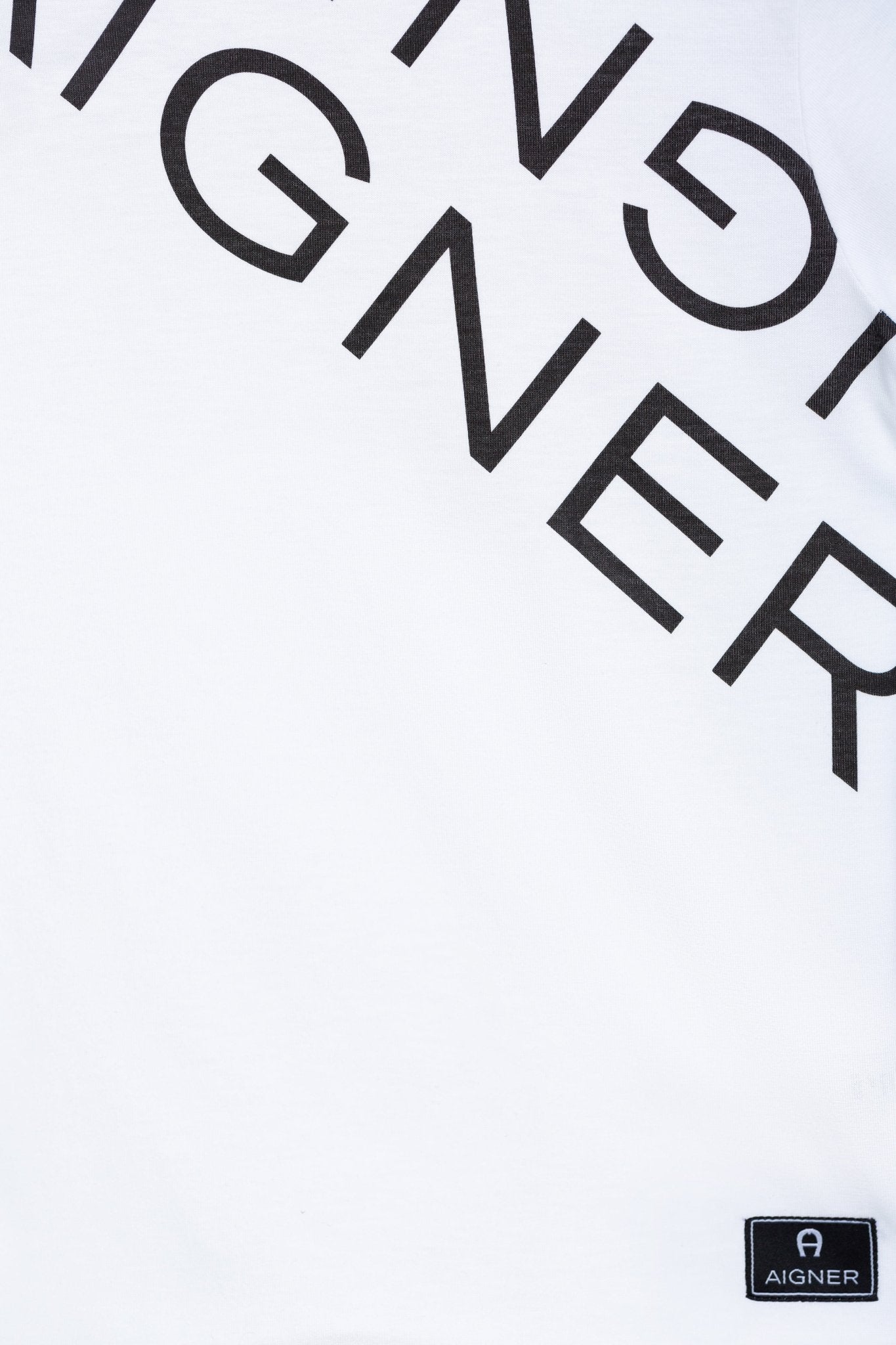 AIGNERJersey Logo Print T-Shirt4062176755869SAVANNA