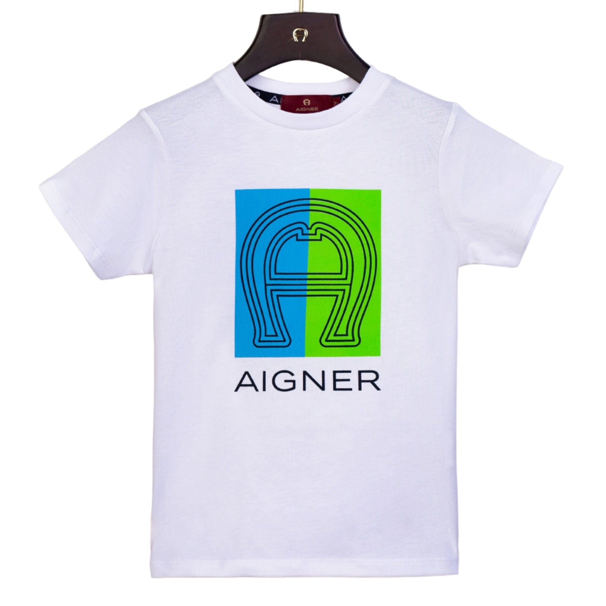 AIGNERJersey Logo Print T-Shirt4062176790402SAVANNA