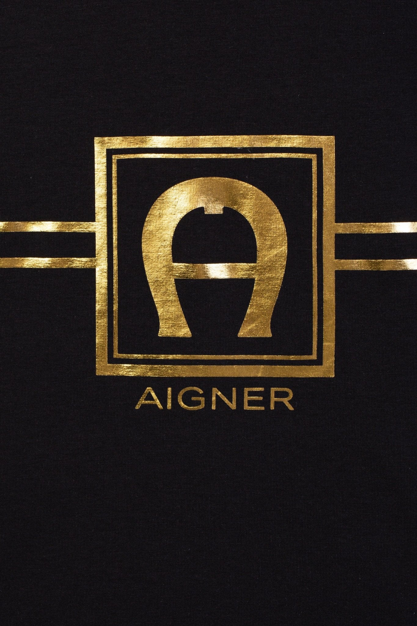 AIGNERJersey Logo Print T-Shirt4062176848349SAVANNA