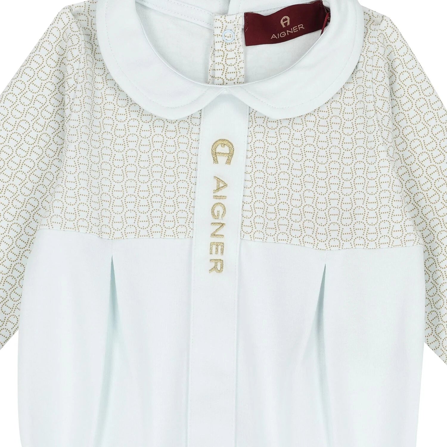 AIGNERLogo Peter Pan Collar Babygrow4062176821045SAVANNA