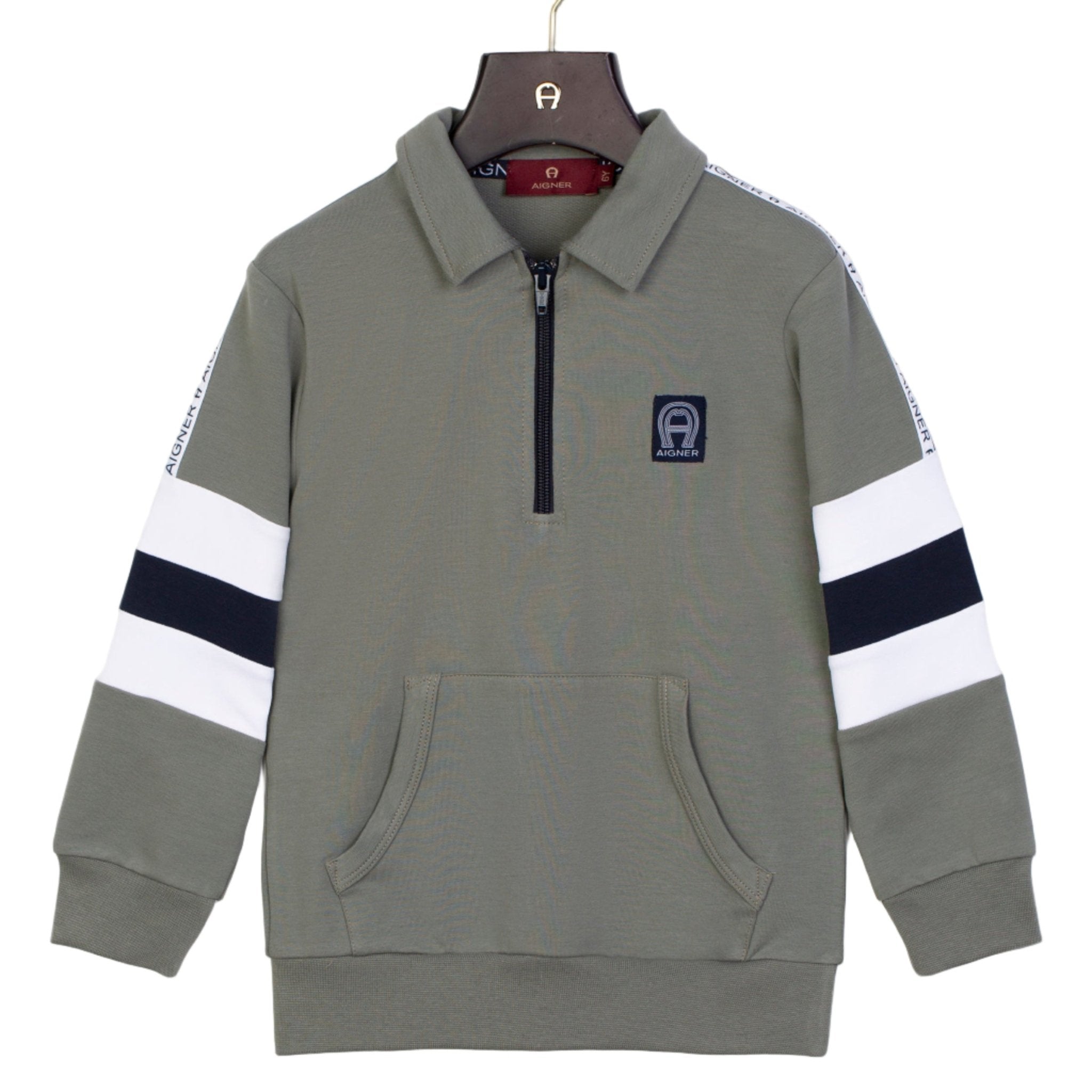 AIGNERLogo Polo Sweatshirt4062176764717SAVANNA