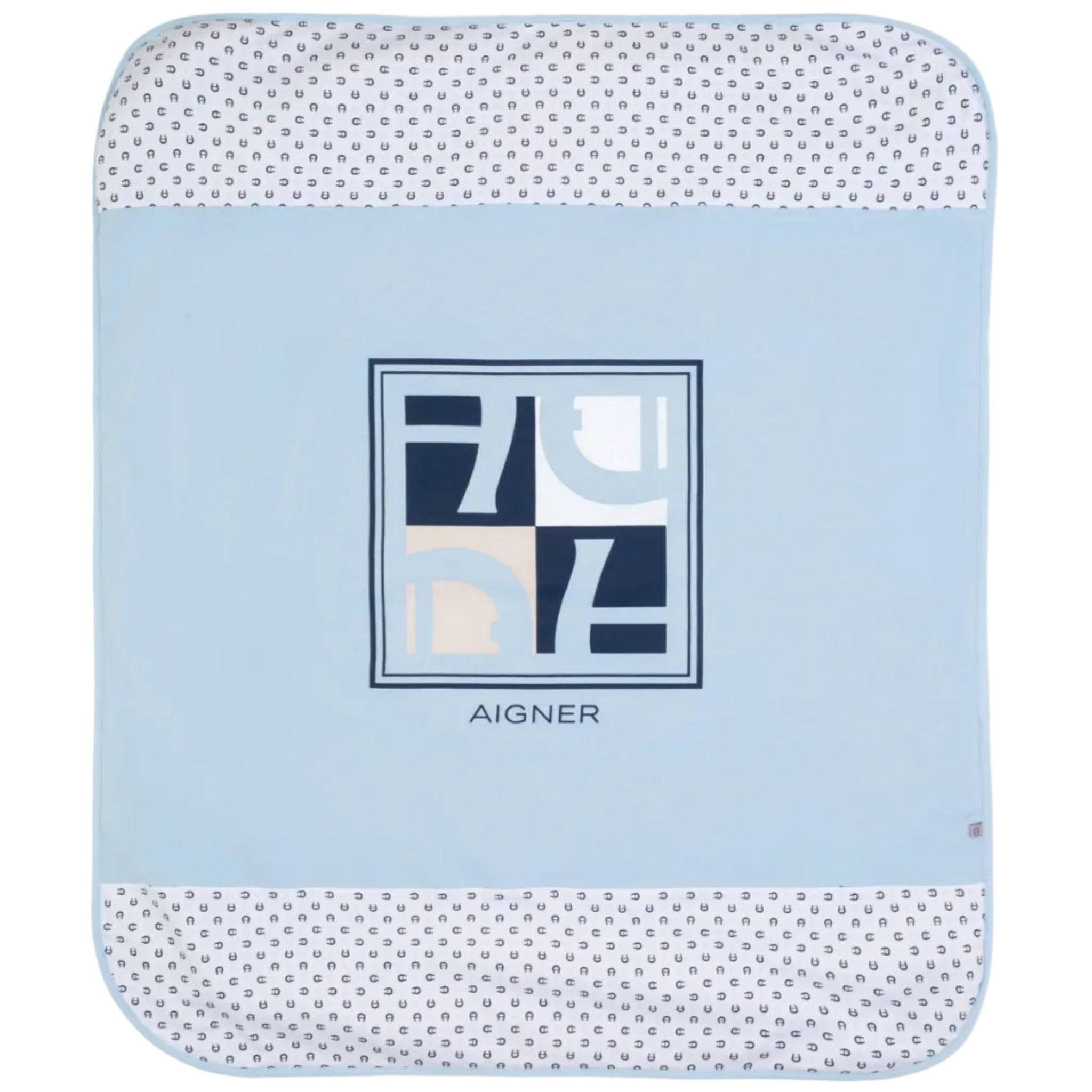 AIGNERLogo Print Baby Blanket4062176898955SAVANNA