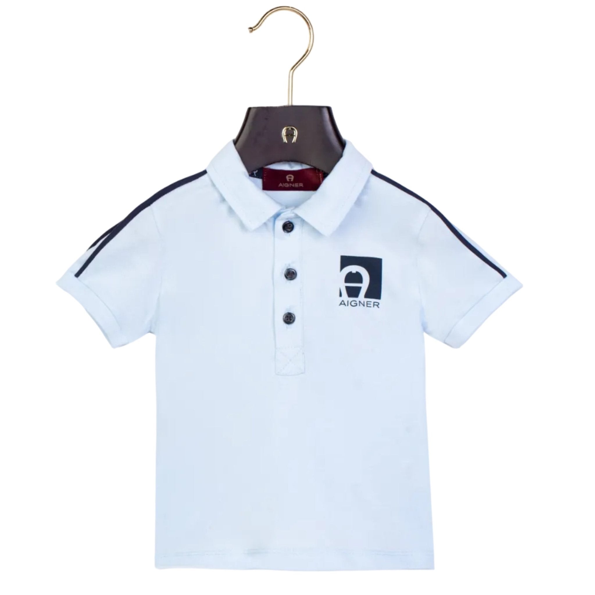 AIGNERPrint Logo Polo Shirt4062176876571SAVANNA