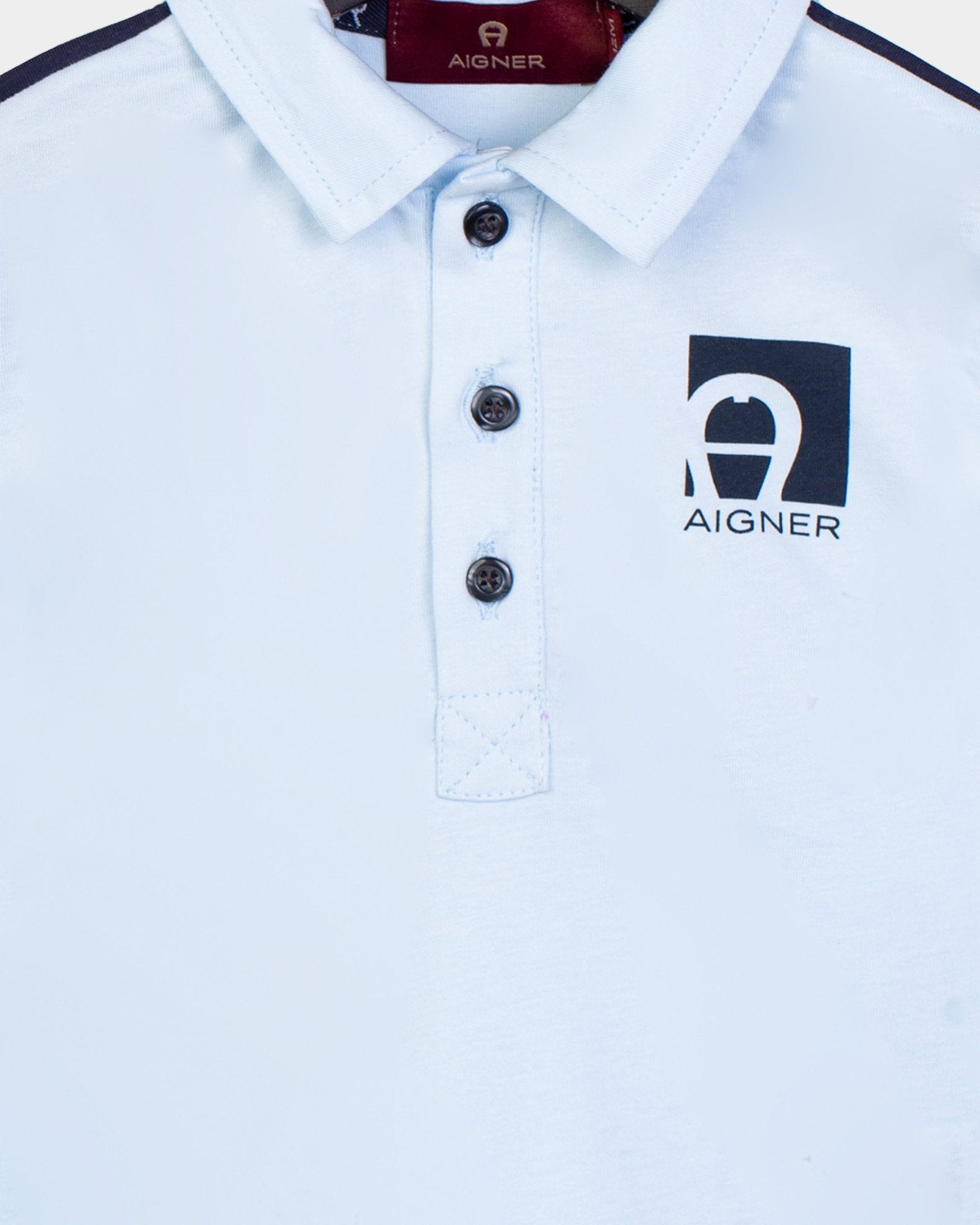 AIGNERPrint Logo Polo Shirt4062176876571SAVANNA