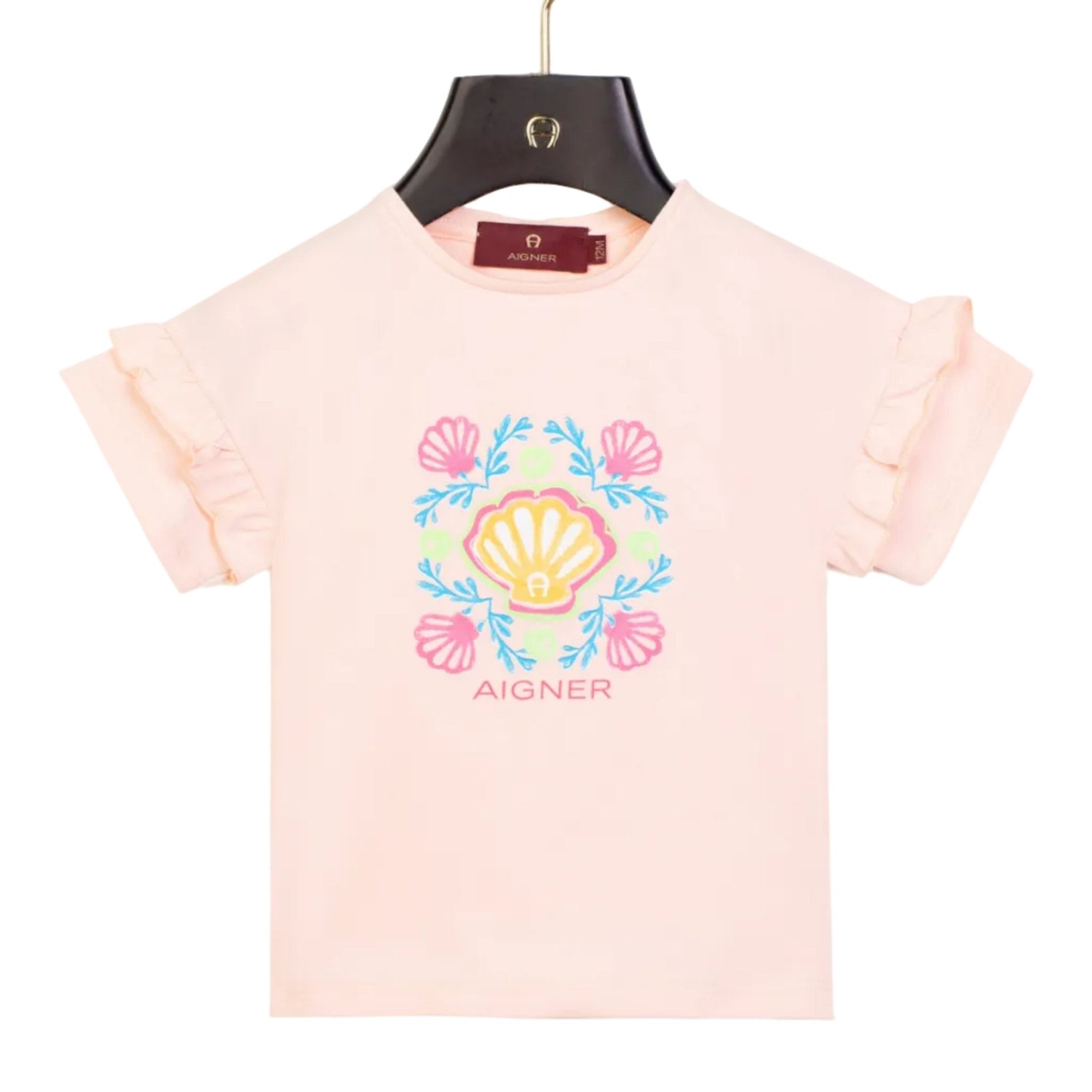 AIGNERSeashell Graphic T-Shirt4062176878223SAVANNA