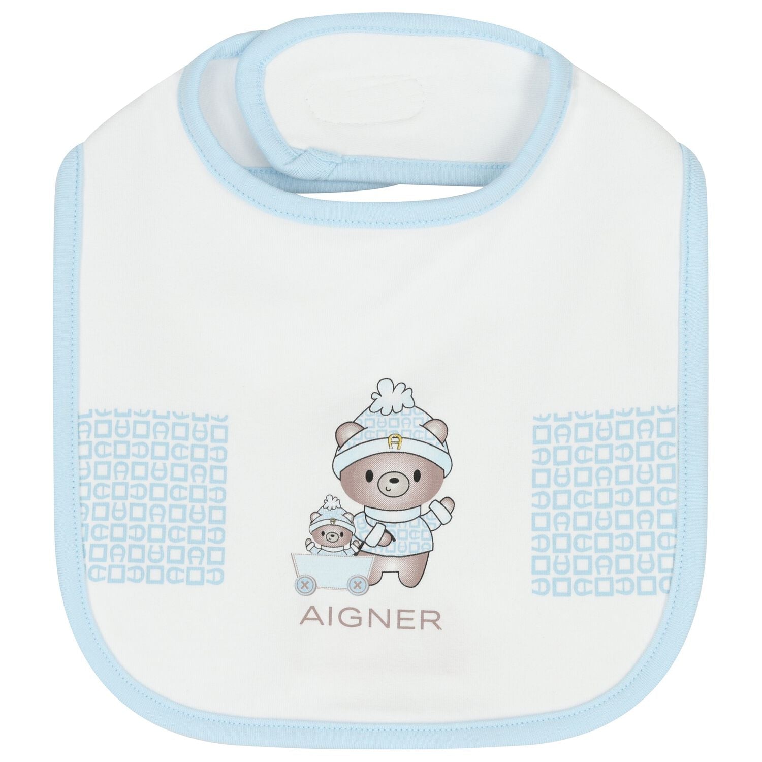 AIGNERTeddy Bear Logo Bib4062176898863SAVANNA