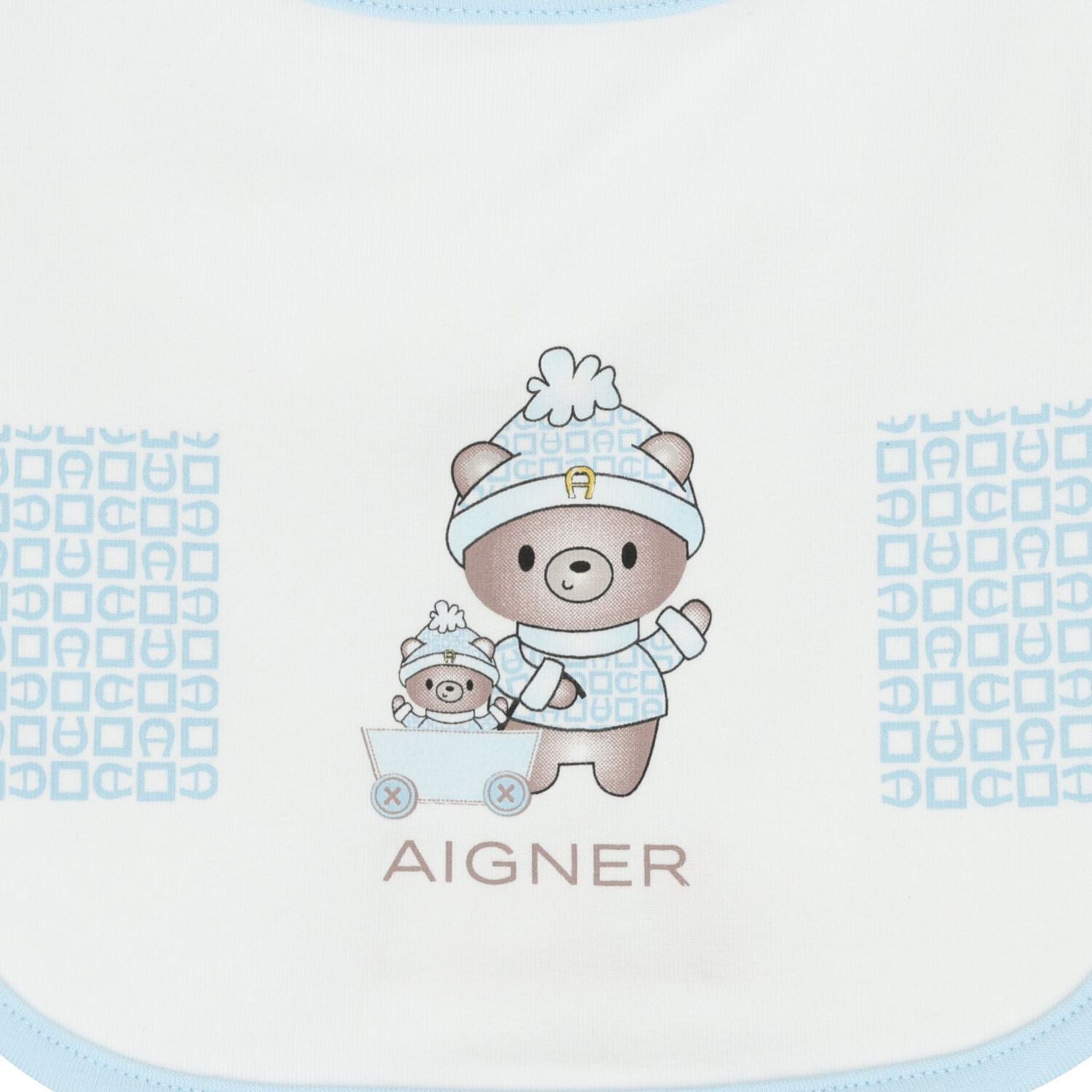 AIGNERTeddy Bear Logo Bib4062176898863SAVANNA