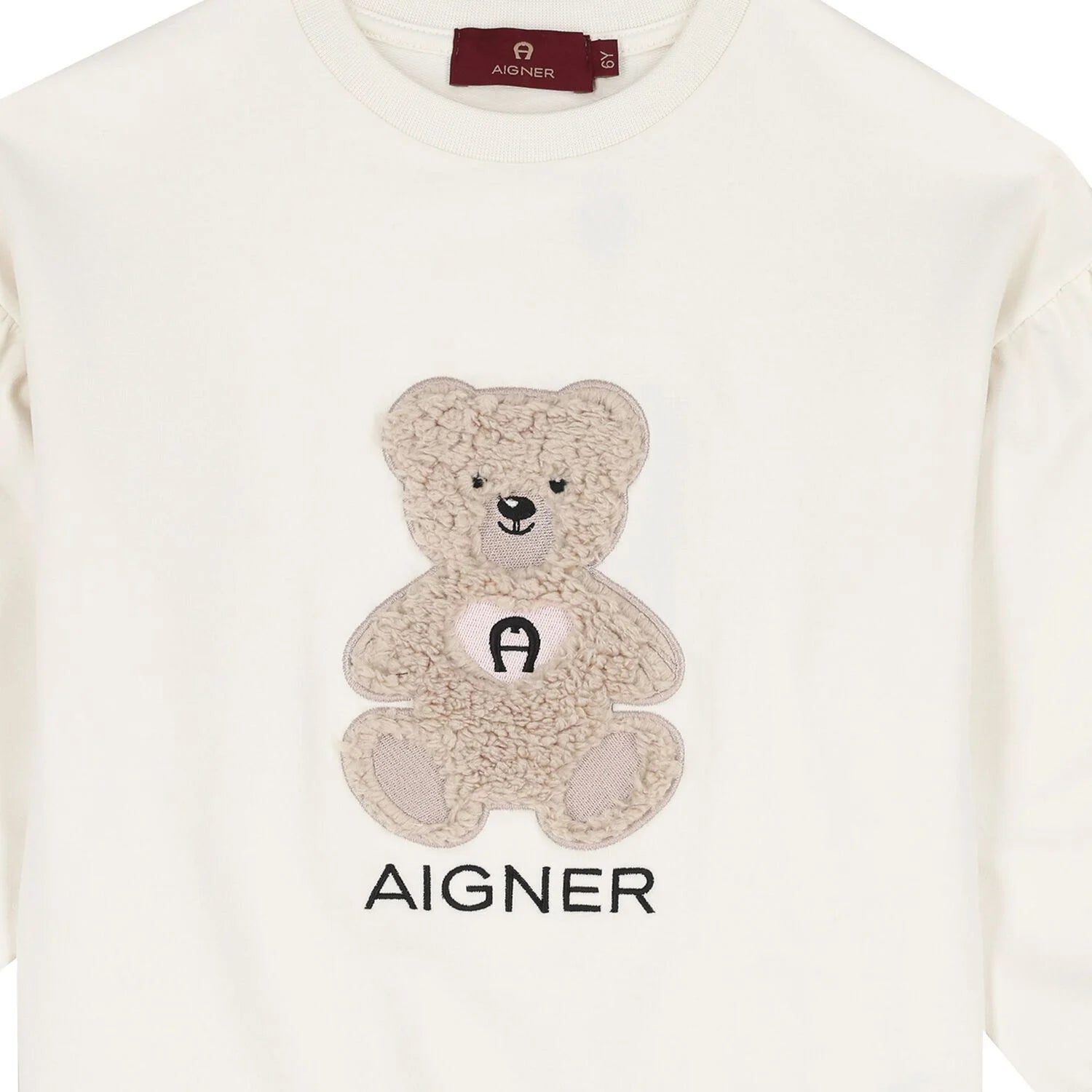 AIGNERTeddy Bear Logo Sweatshirt4062176798897SAVANNA