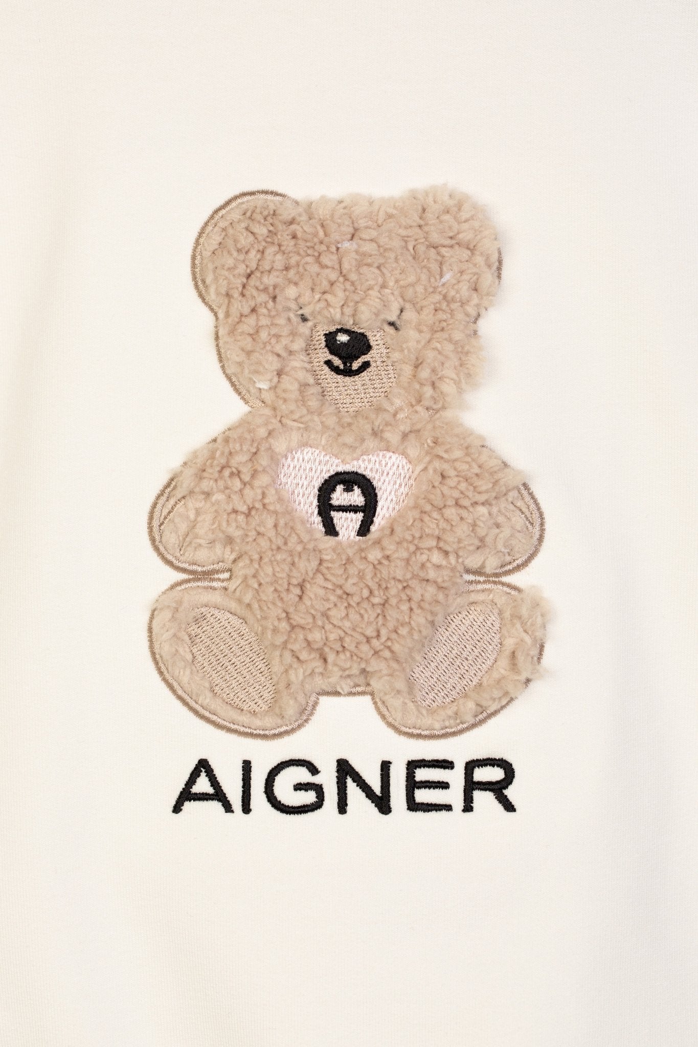 AIGNERTeddy Bear Logo Sweatshirt4062176816959SAVANNA