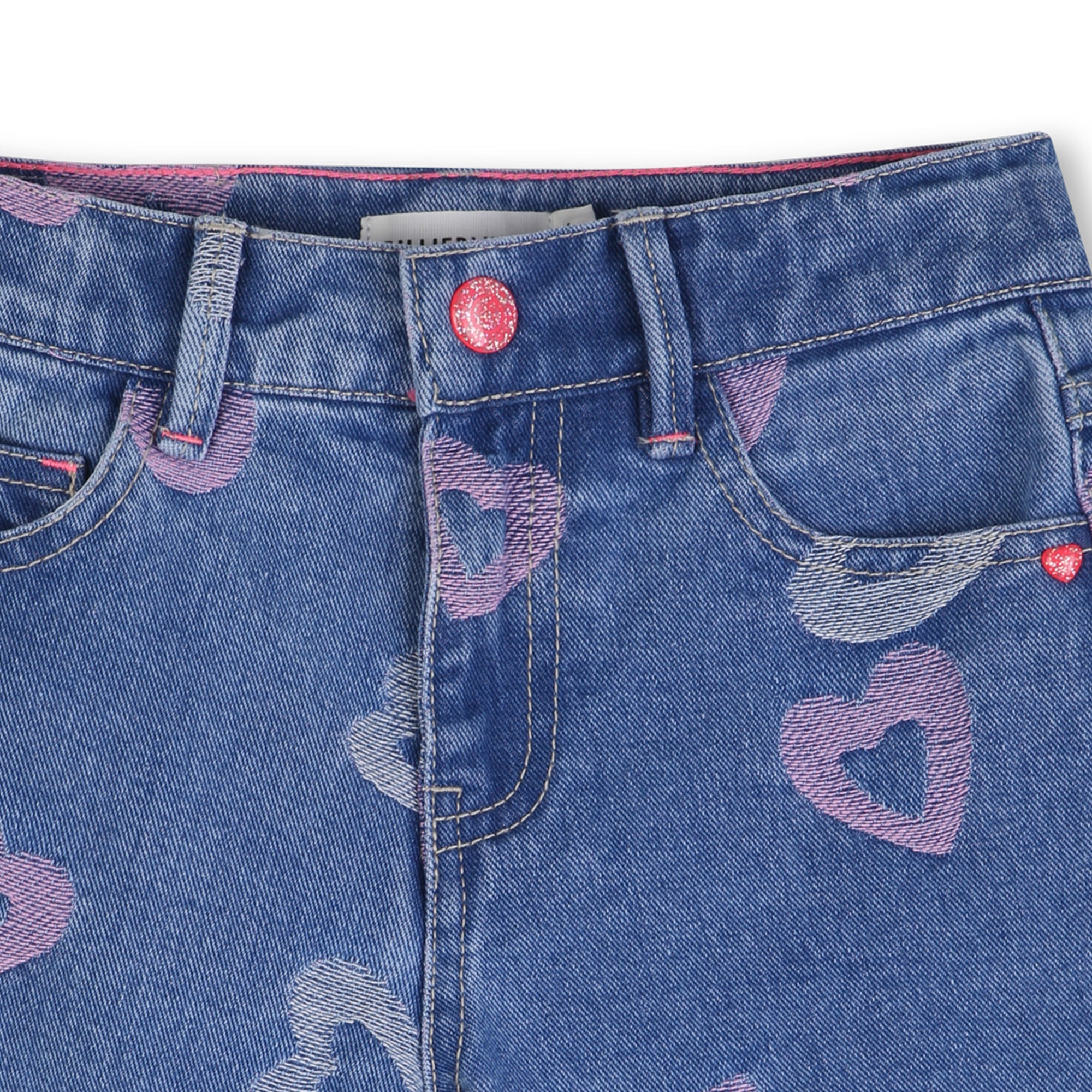 BillieblushHearts Denim Shorts3617165965494SAVANNA