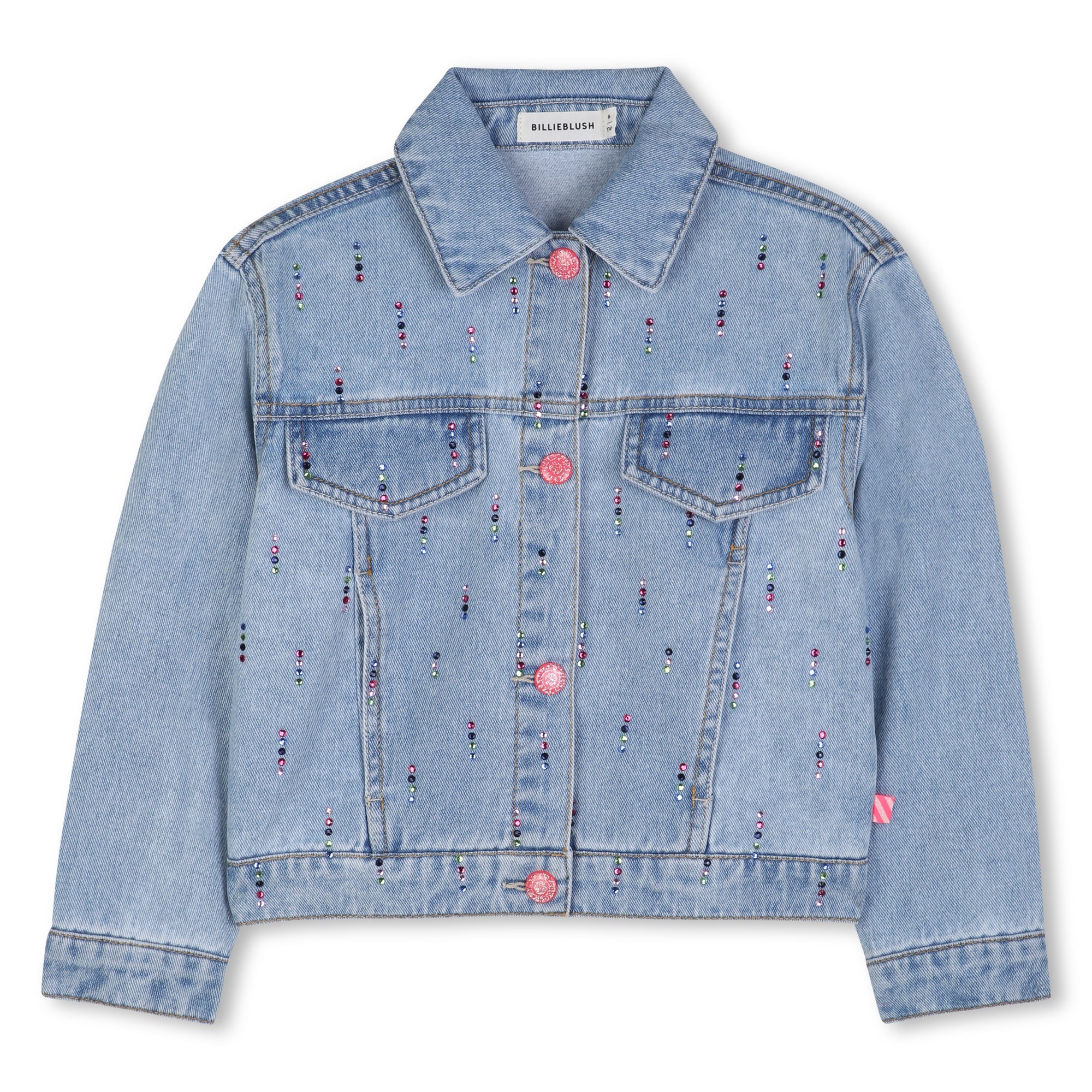 BillieblushRhinestones Denim Jacket3617165836169SAVANNA