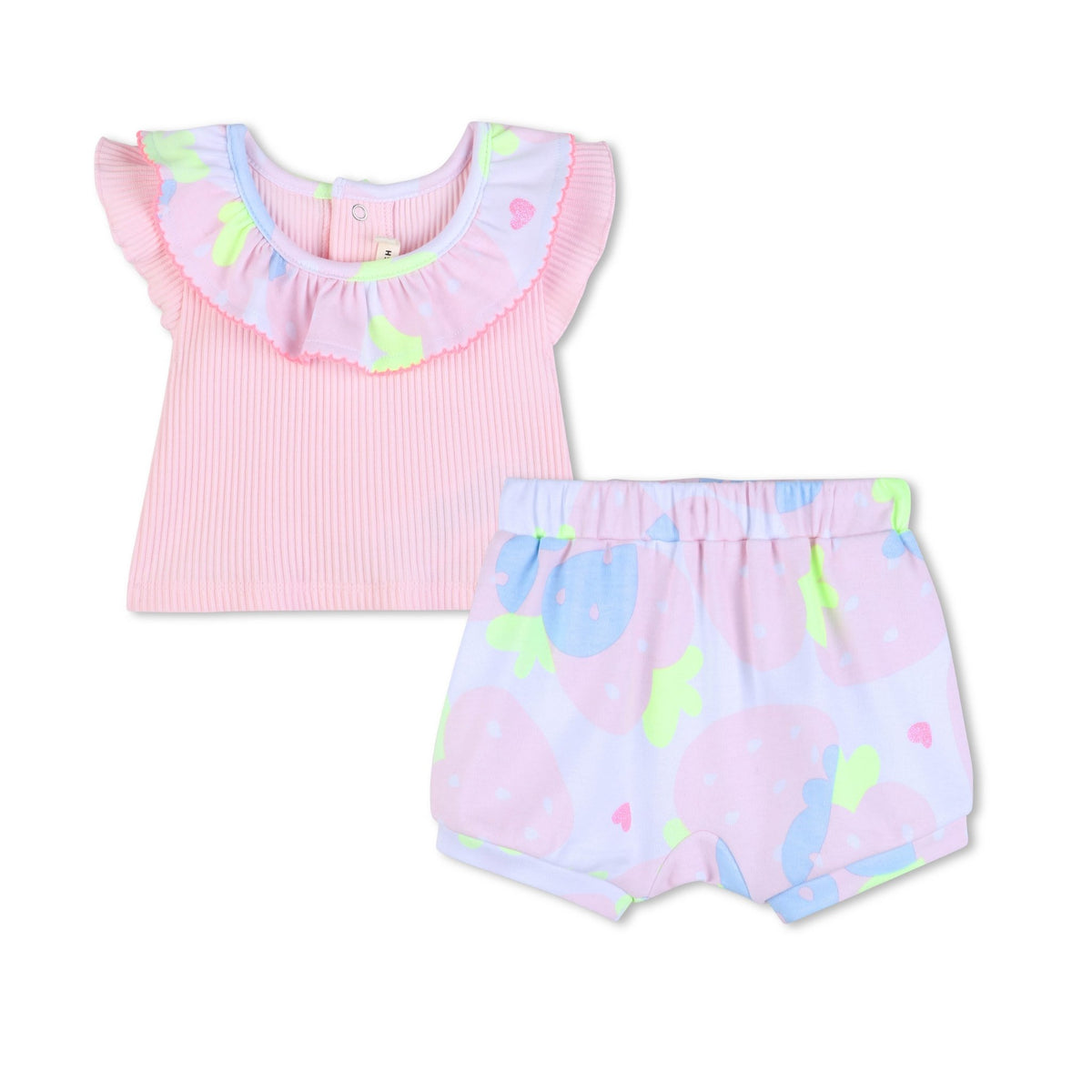 BillieblushRuffled Strawberry Shorts Set3617165956089SAVANNA