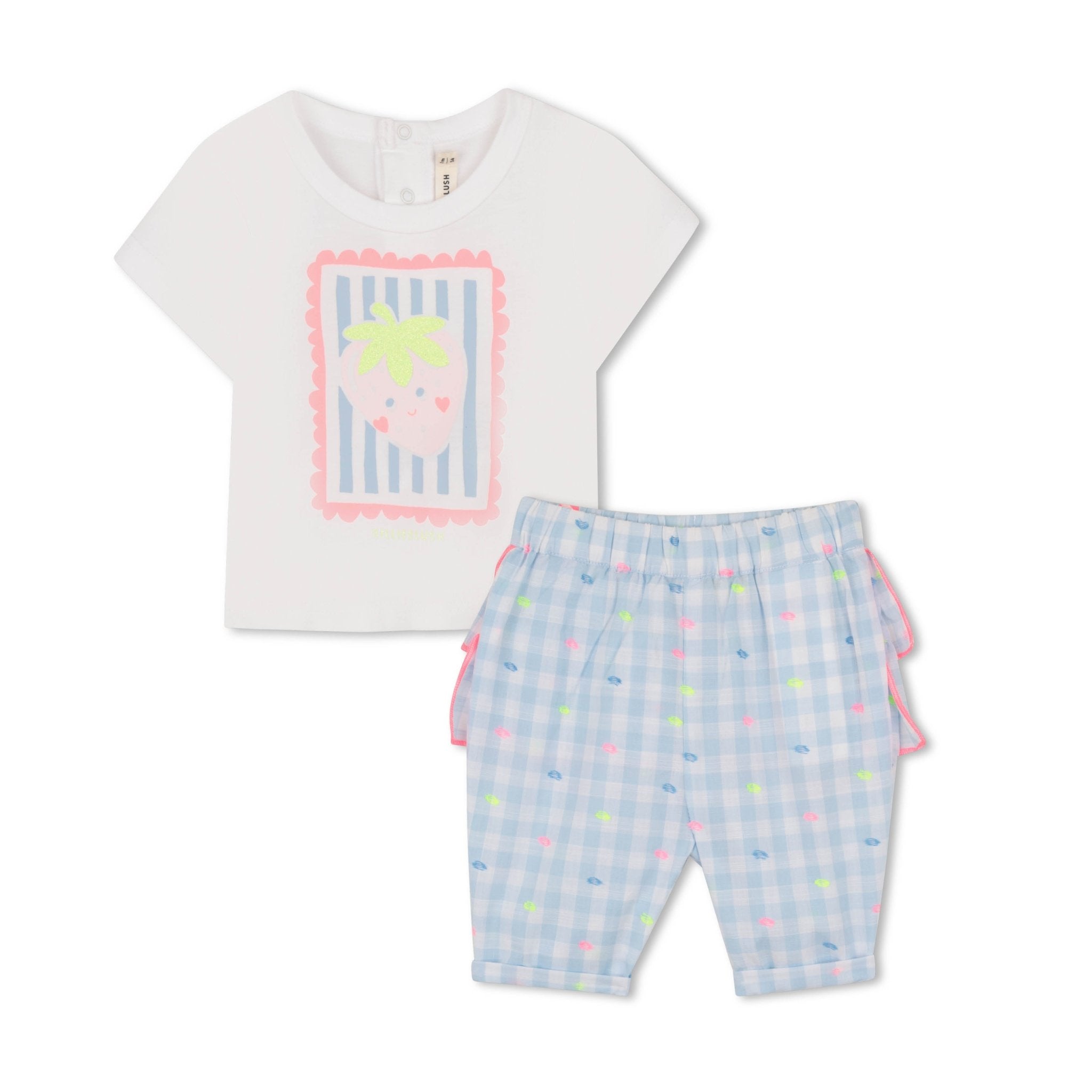 BillieblushRuffled Strawberry Trousers Set3617165986369SAVANNA
