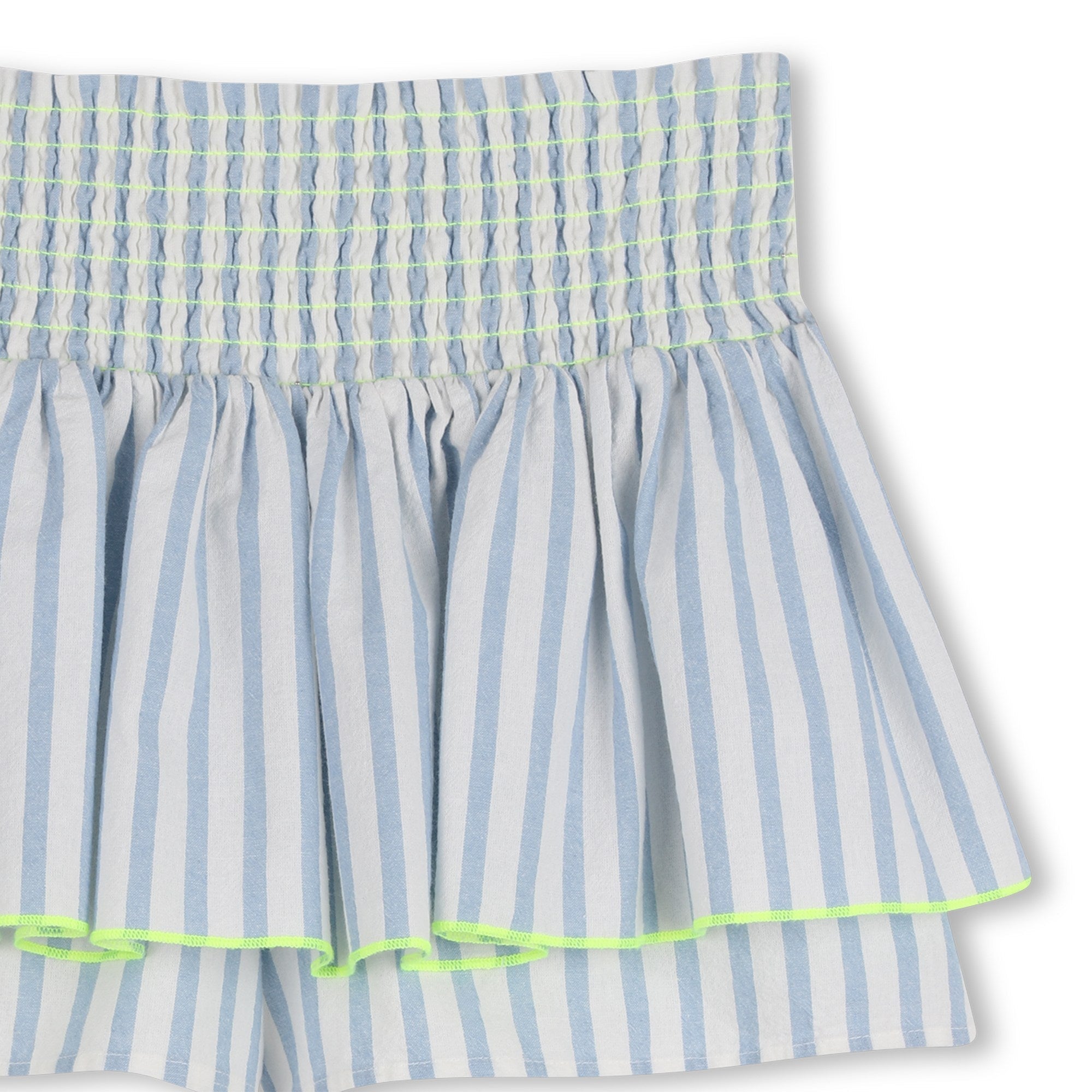 BillieblushStriped Tiered ShortsSAVANNA