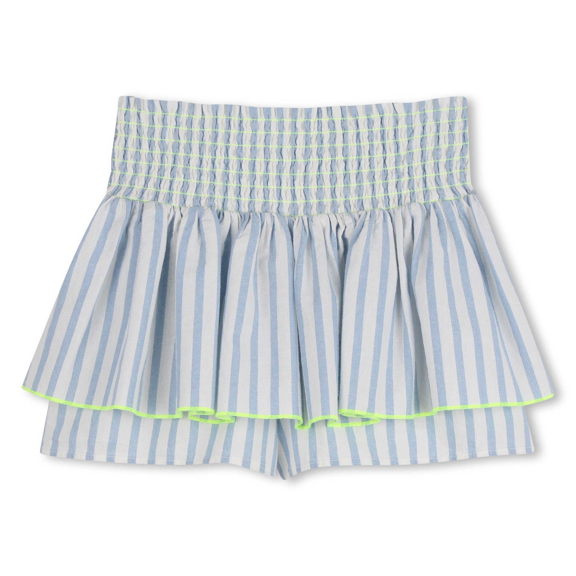 BillieblushStriped Tiered ShortsSAVANNA