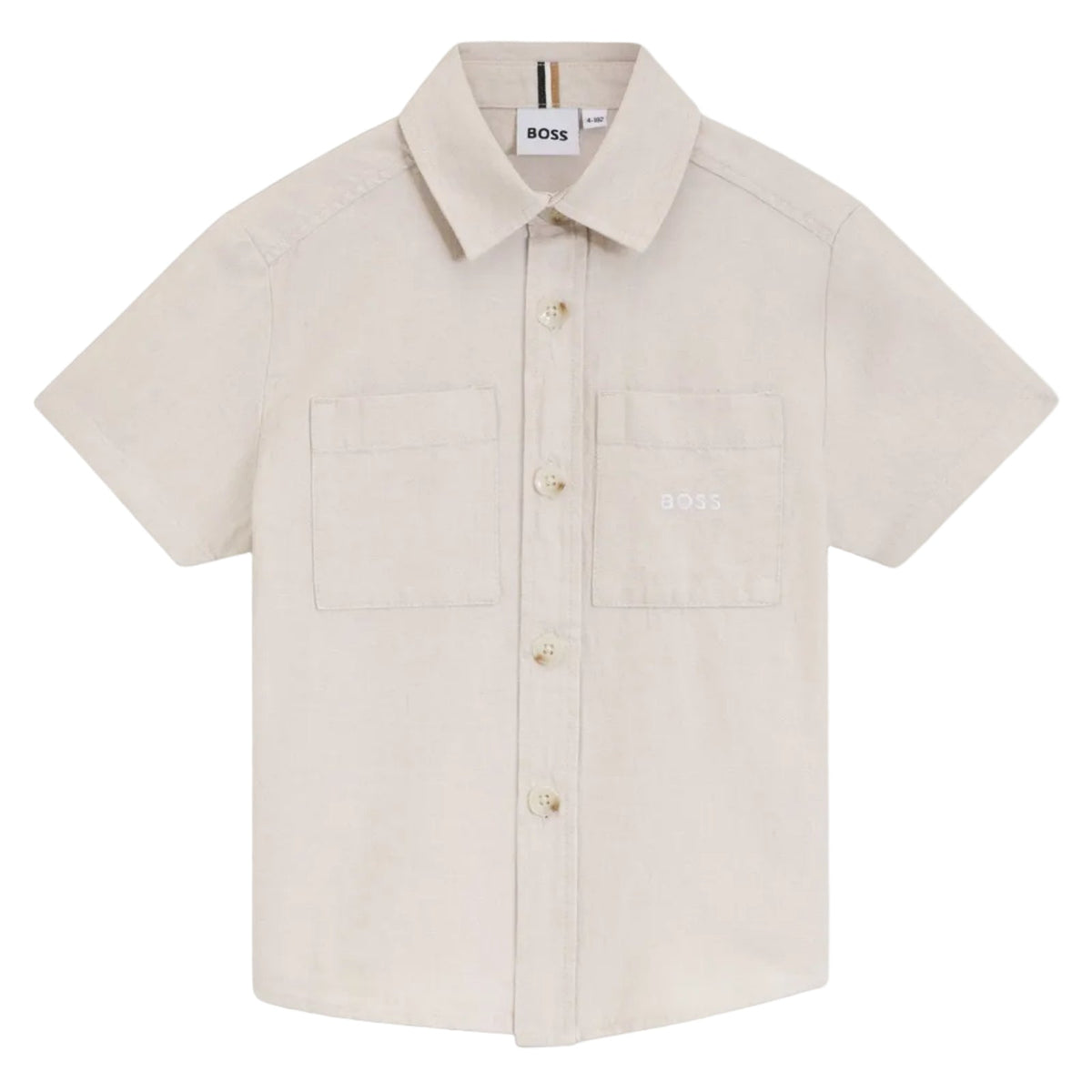 BossEmbroidered Logo Shirt3617165970580SAVANNA