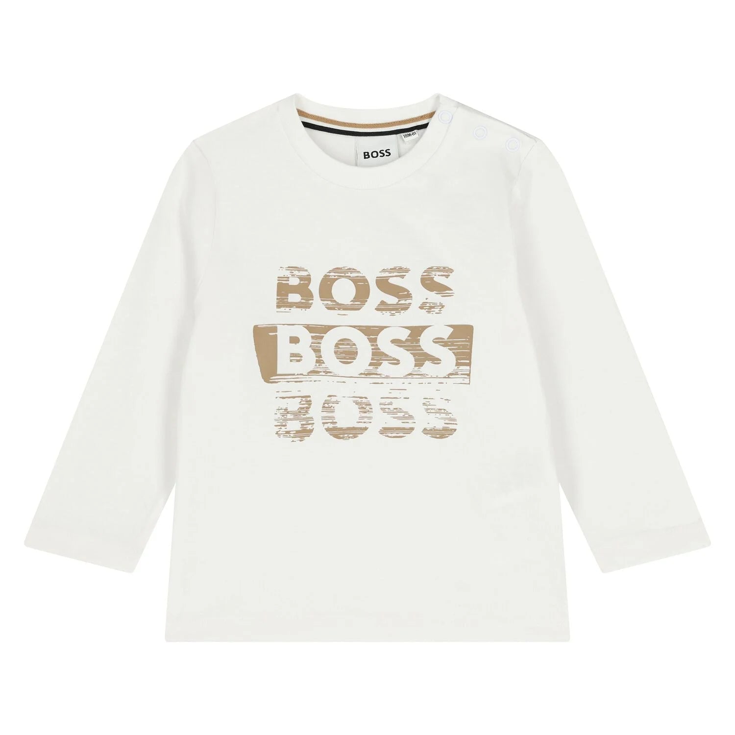 BossLogo Long Sleeve T-ShirtSAVANNA